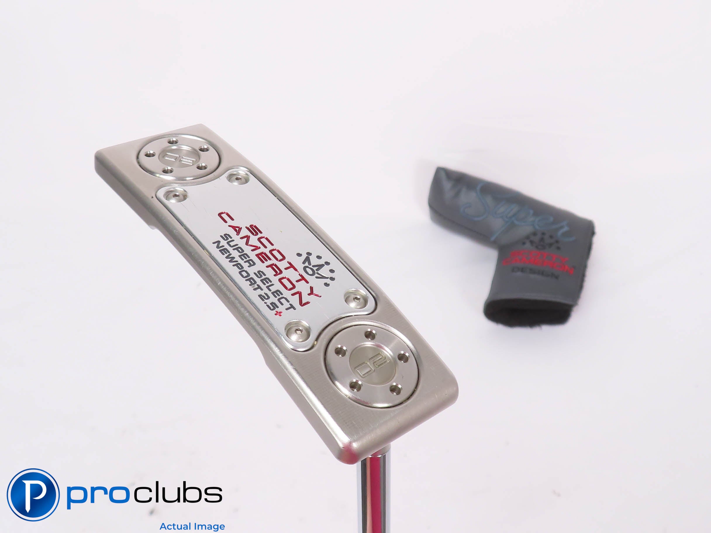 Nice! Scotty Cameron Super Select Newport 2.5+ 31.5" Putter w/Cover # 454561