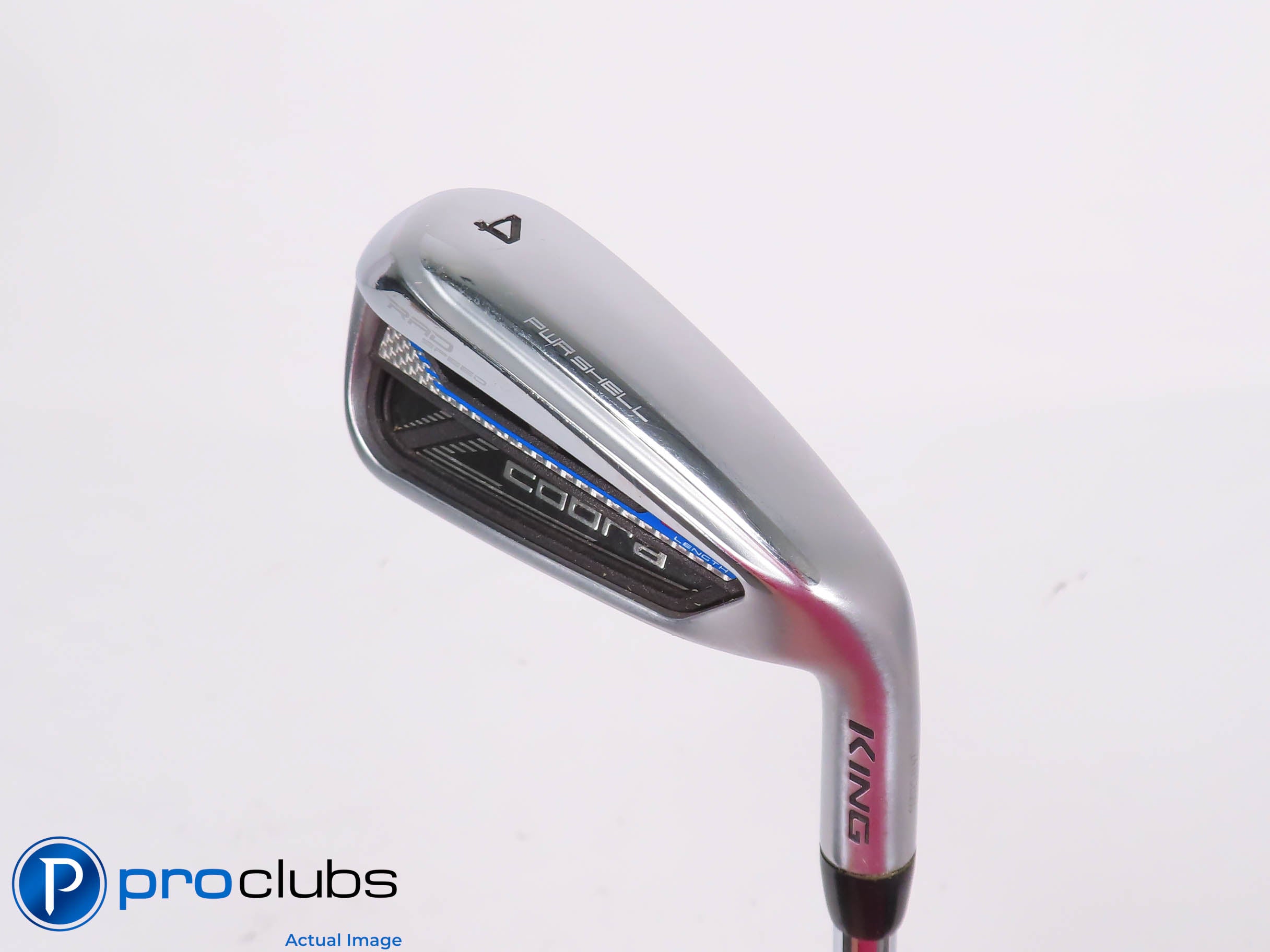 Cobra KING Rad Speed ONE Length 4 Iron - KBS MAX 80g Regular Flex - 453992