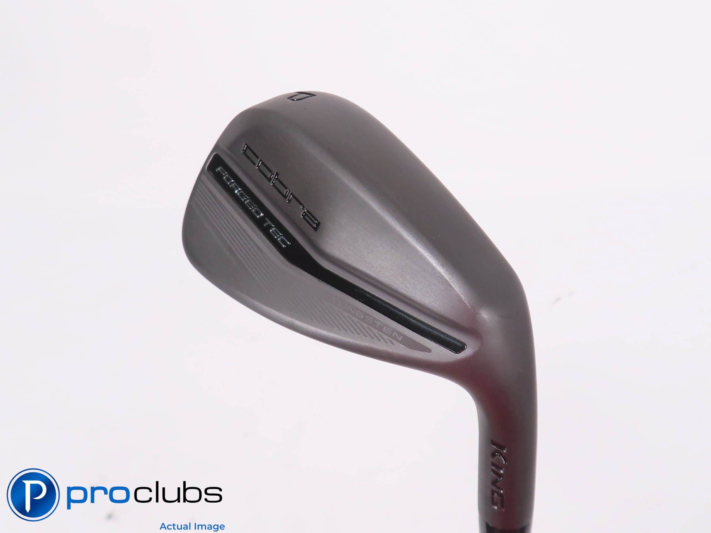 Mint! Cobra King Forged Tec Black Pitching Wedge - KBS $Taper Lite Stiff #454411