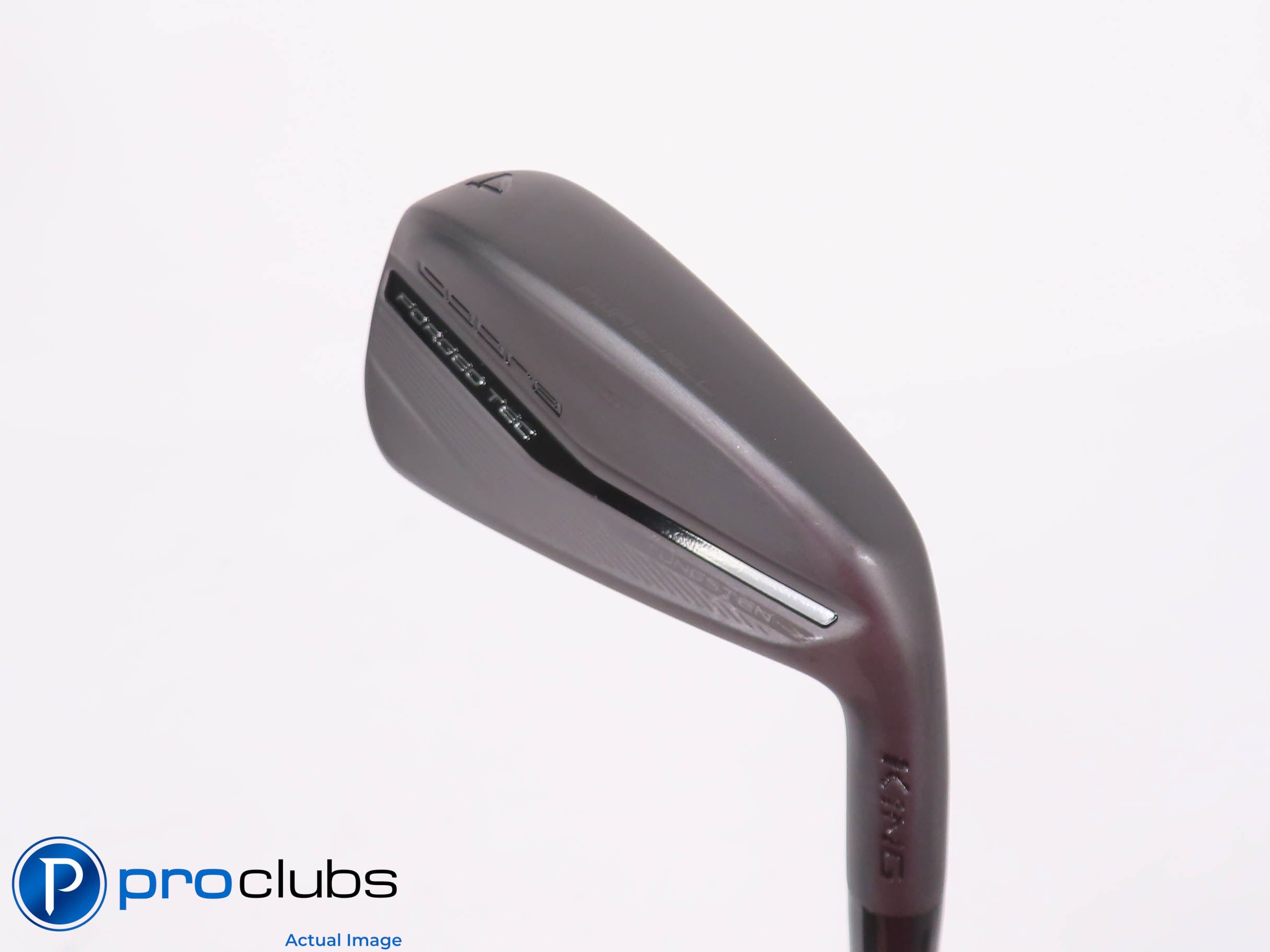 Mint! Cobra King Forged Tec Black 4 Iron - KBS $Taper Lite Stiff Flex #454415