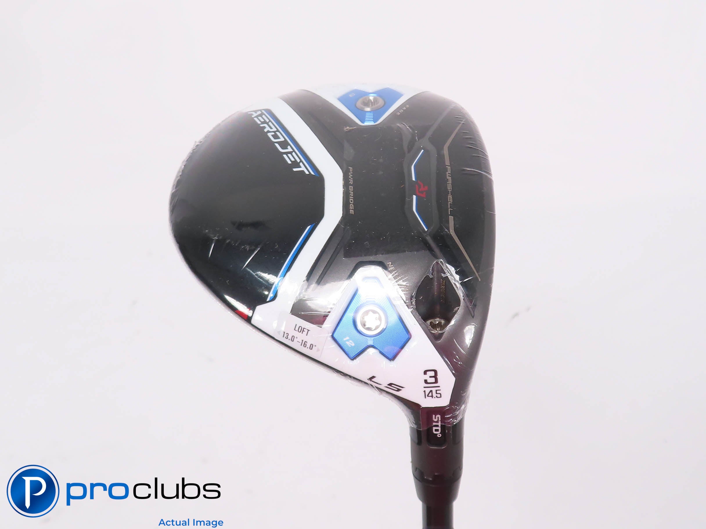 New! Cobra Aerojet LS 14.5* 3 Wood - Mitsubishi Kai'li White 70g X-Flex - 453955