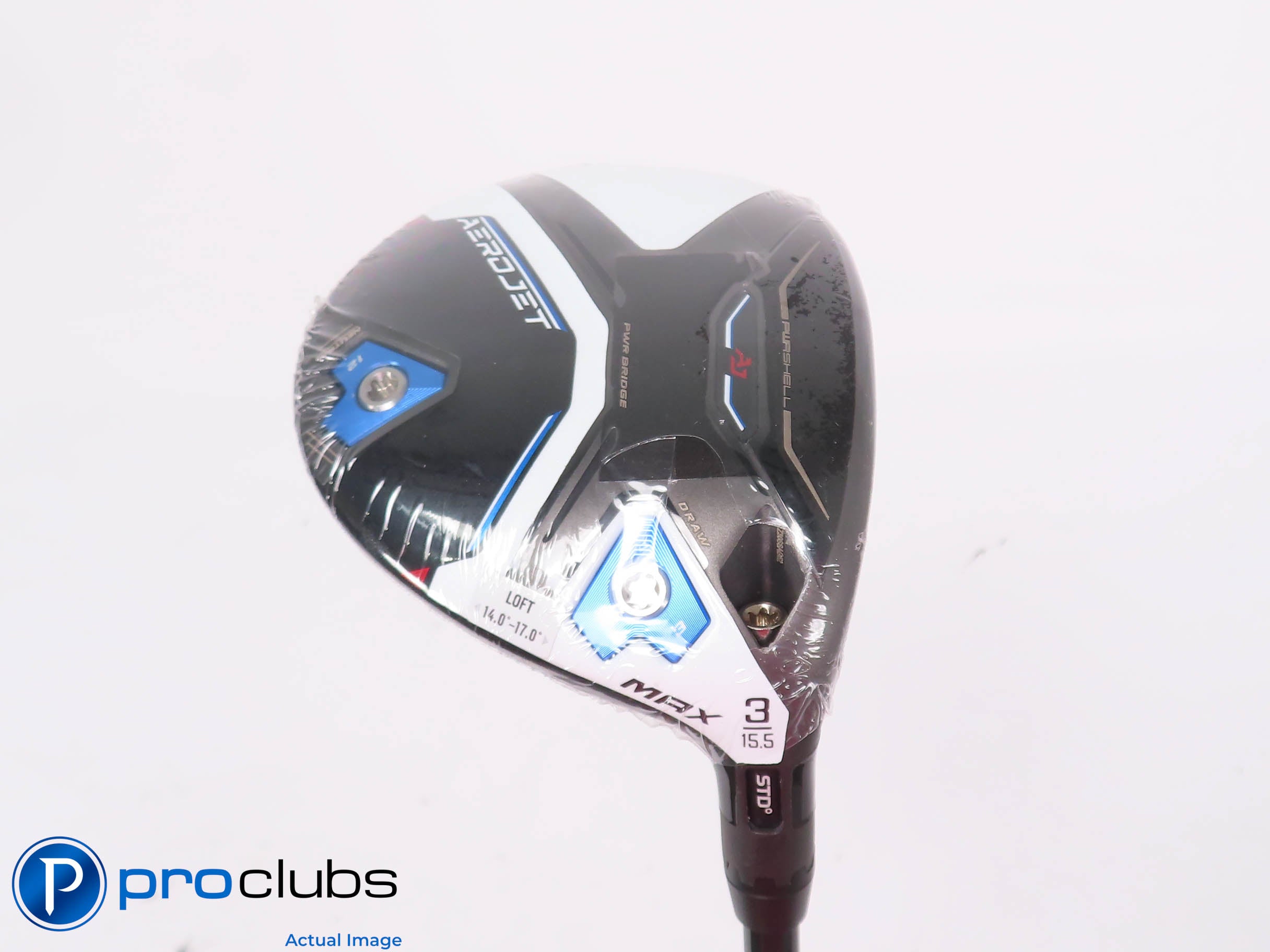 New! Cobra Aerojet MAX 15.5* 3 Wood - Kai'li Blue 60g Stiff Flex - 453973