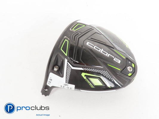 Left Handed Cobra KING RAD Speed XD Draw 10.5* Driver HEAD ONLY Blk/Yell 310877