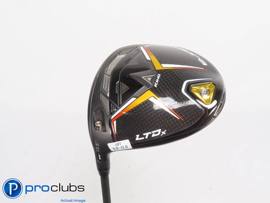 Left Handed COBRA LTDx 10.5* DRIVER Blk/Gld - Cypher Fifty Stiff Flex - 410670