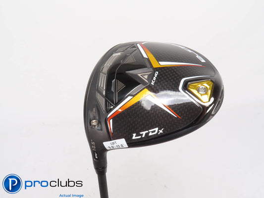 Left Handed COBRA LTDx 10.5* DRIVER Blk/Gld - Cypher Fifty Stiff Flex - 410600