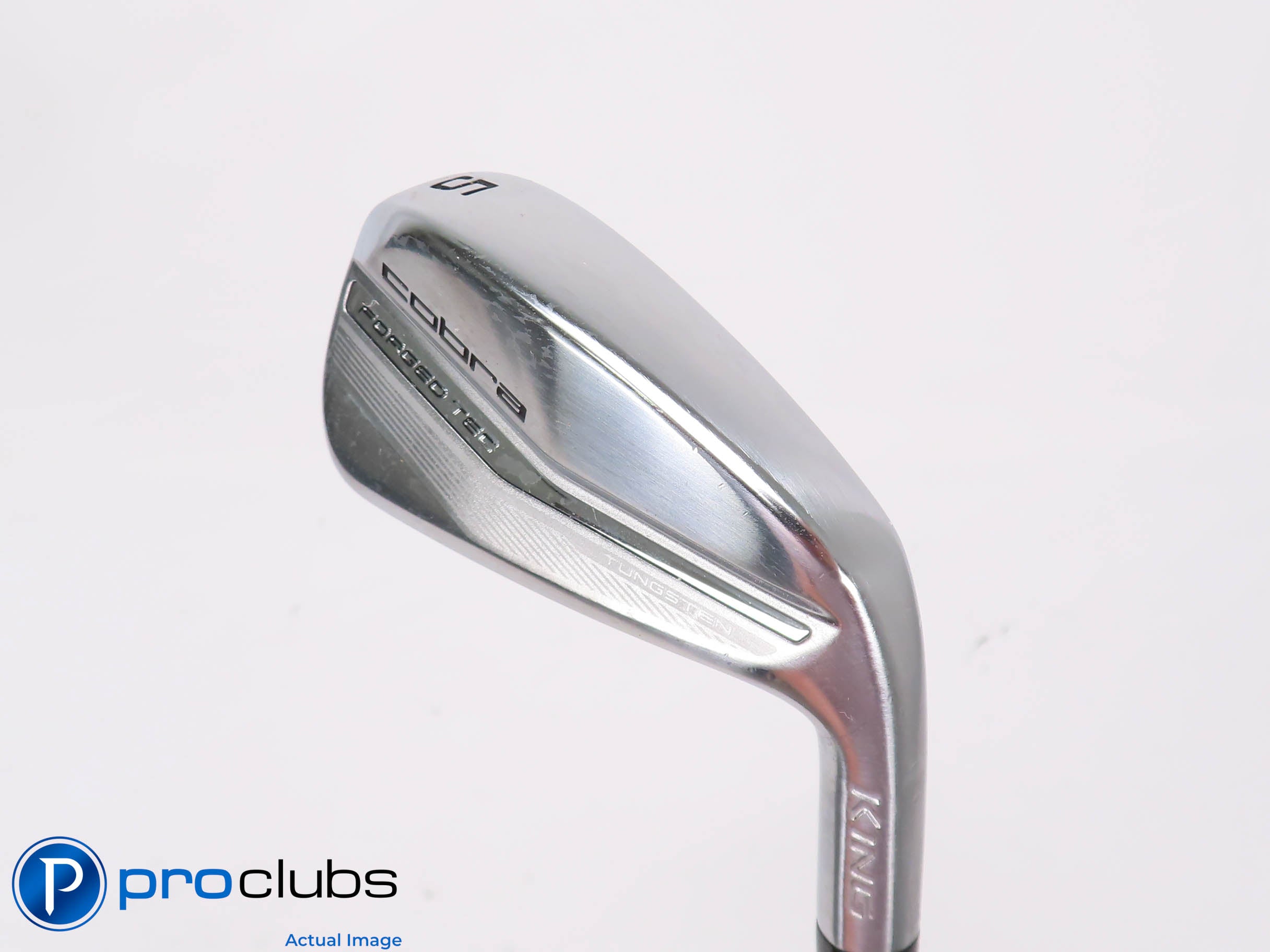 Cobra King Forged Tec Chrome 5 Iron - KBS $Taper Lite Regular Flex #454392