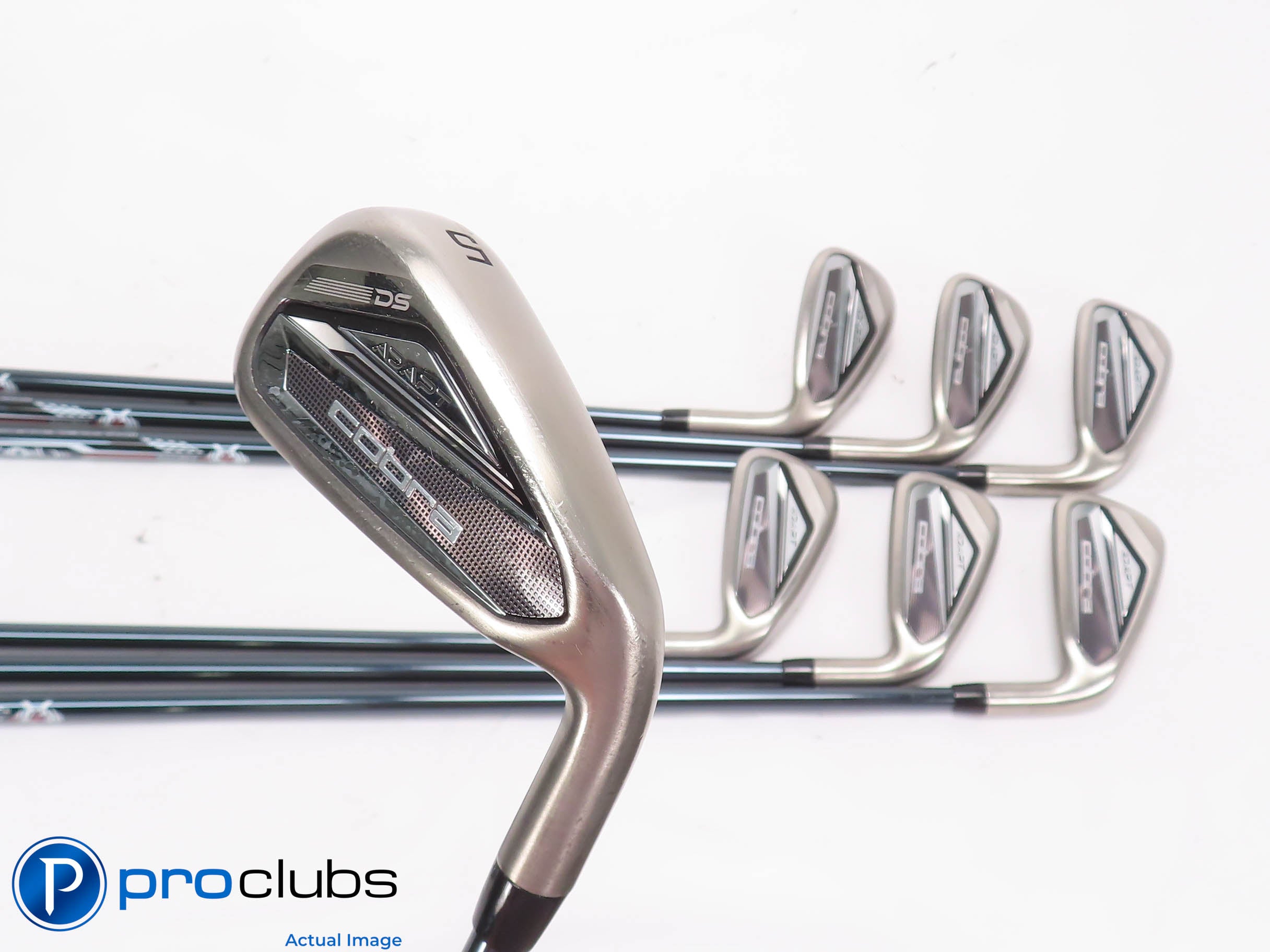 Nice Cobra '25 DS-ADAPT 5-PW,GW IRON SET - Recoil Dart Regular Flex Graph 453391