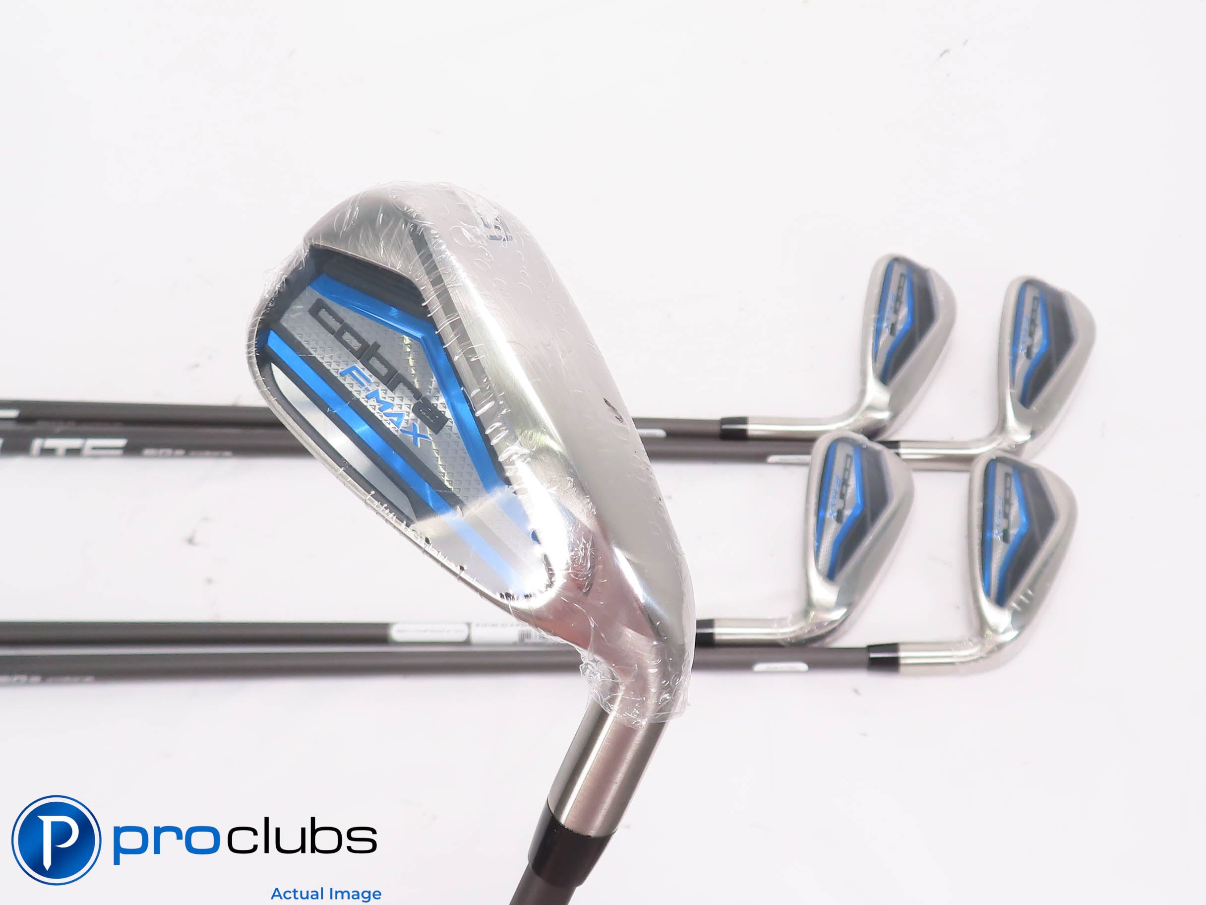 NEW Cobra F-MAX 6-PW IRON SET - Cobra Ultralite 50 Regular Flex Graphite 454420