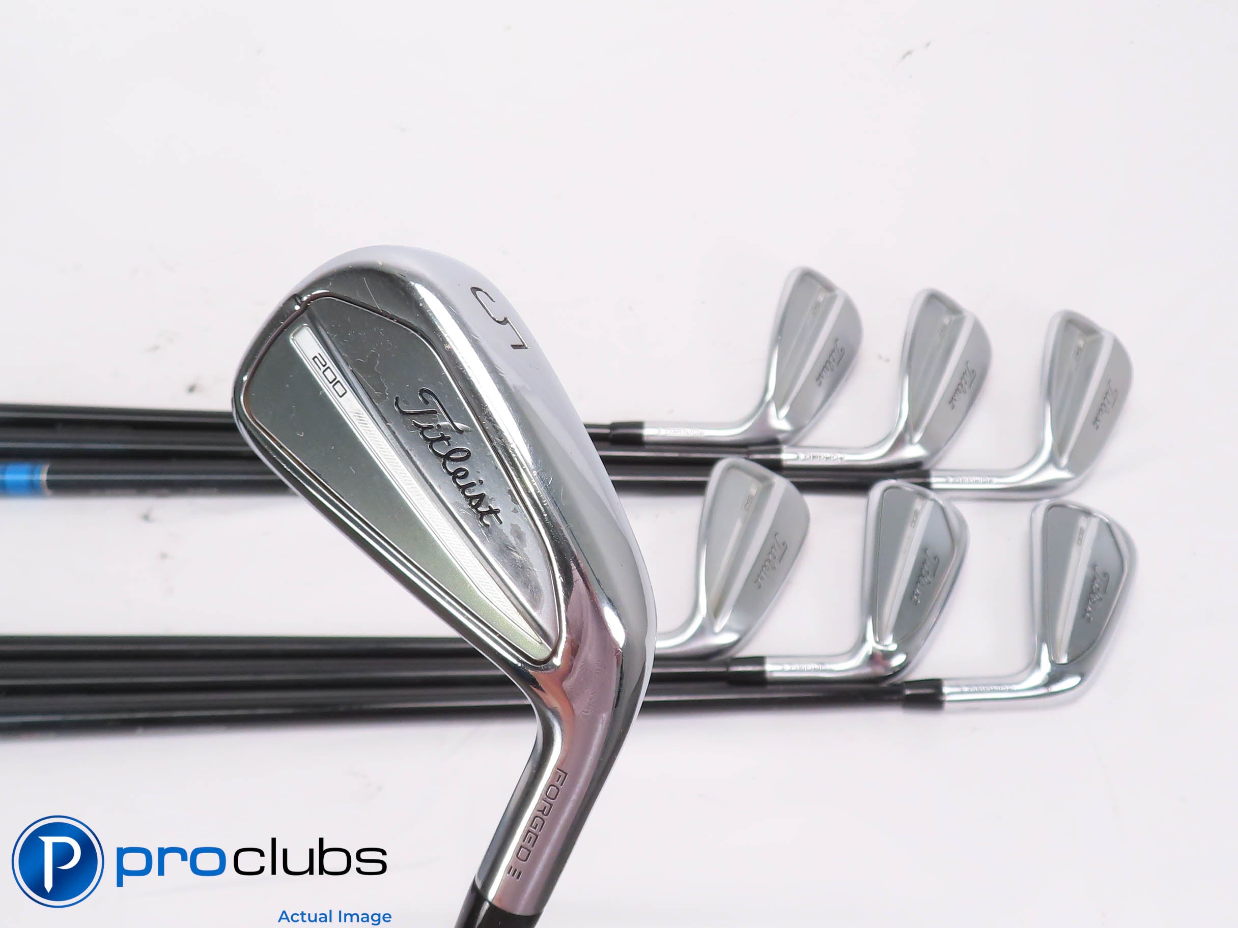 Nice Titleist '23 T200/T150 5-PW,GW Combo IRON SET - Regular Flex Graphite +1/2"