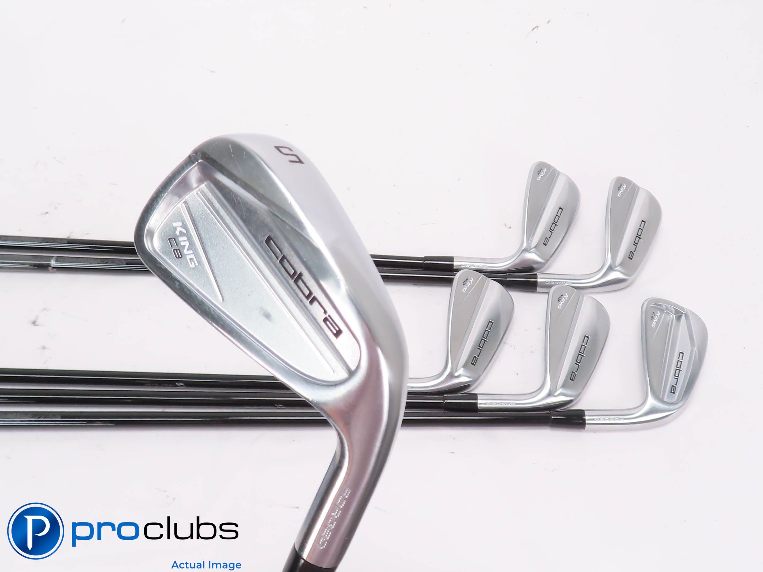 Nice Cobra 23 KING CB/MB 5-PW Combo IRON SET MMT85 Stiff Flex Graph -1/2" 454598
