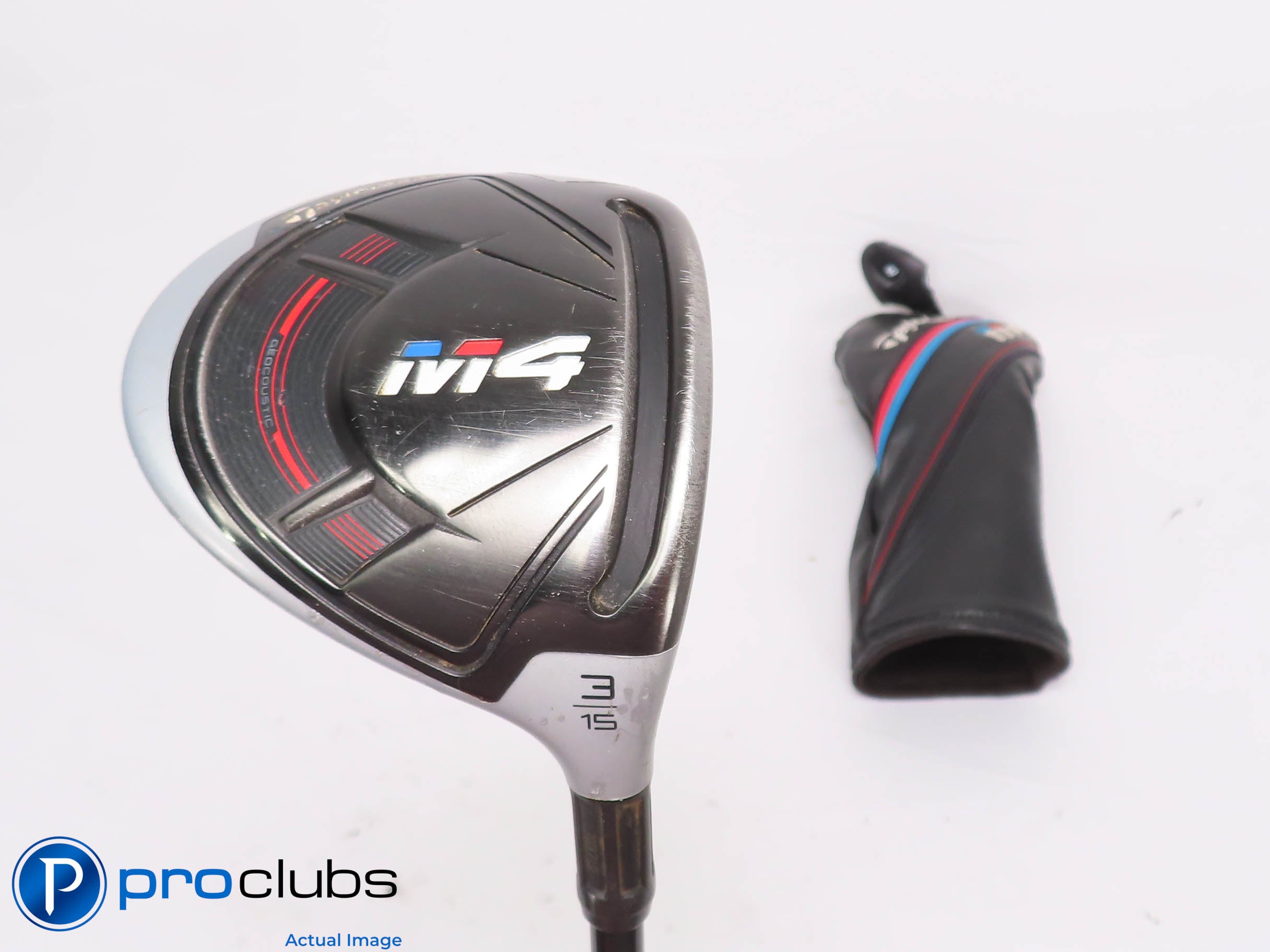 TaylorMade M4 15* 3 Wood w/HC - Fujikura Atmos 5A Senior Flex - 454585