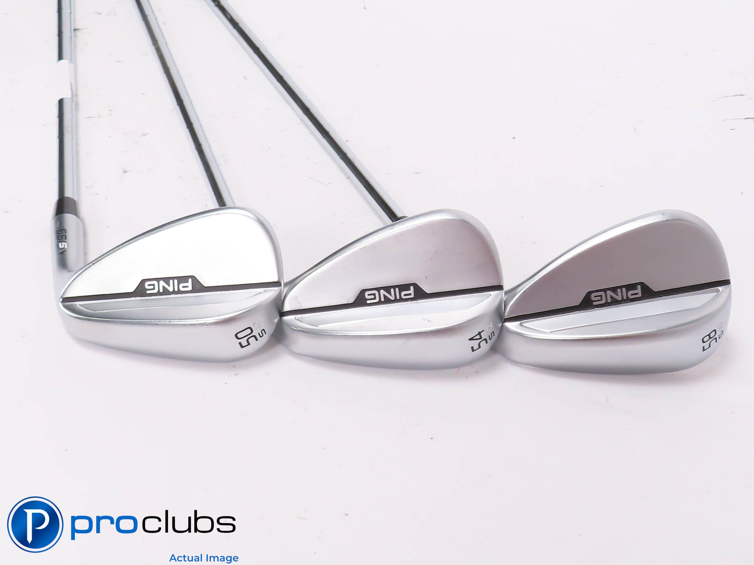 Nice Ping S159 50*,54*,58* WEDGE SET Black Dot - ZZ-115 Wedge Flex Steel 454602