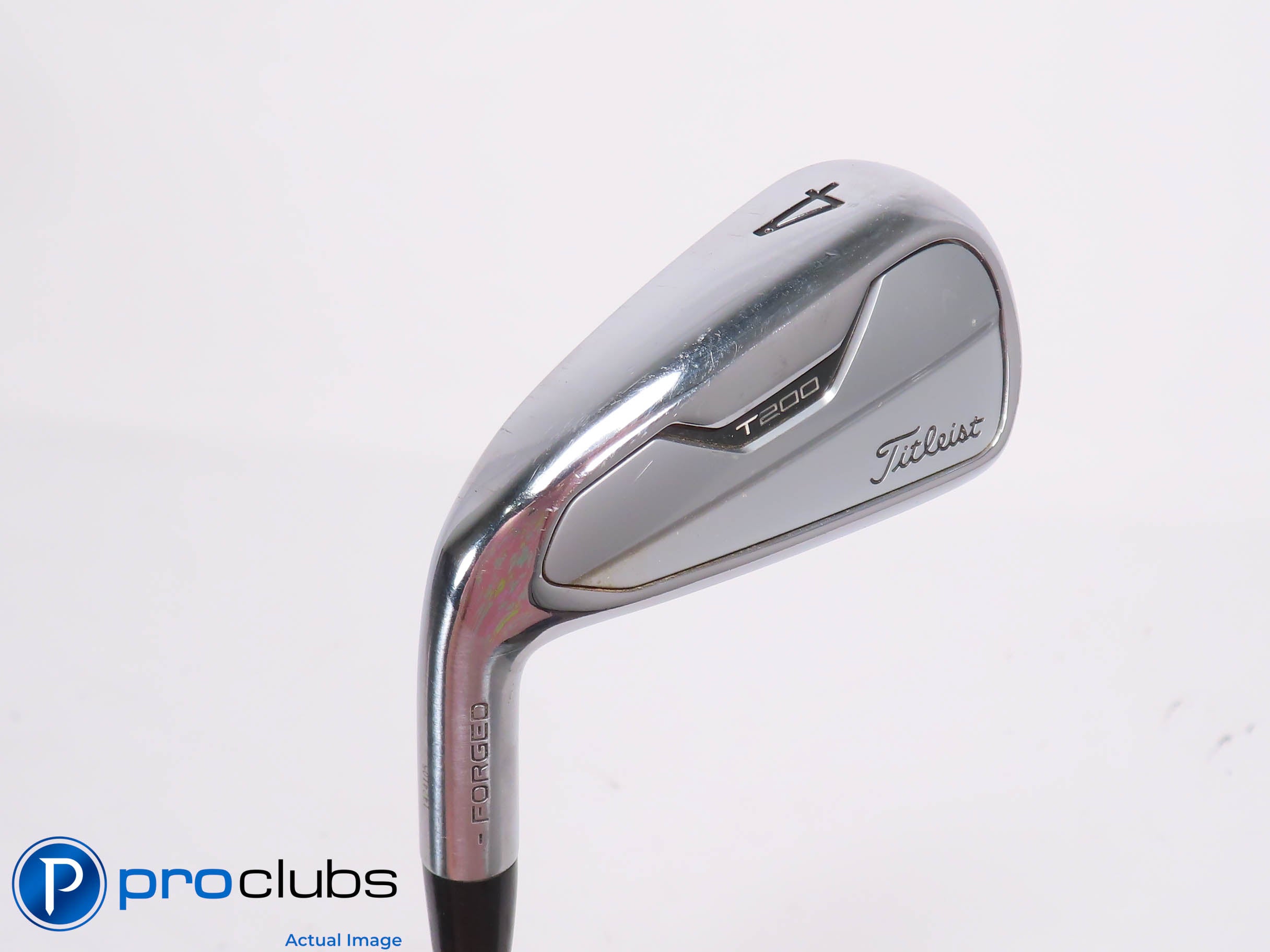 Left Handed Titleist T200 Utility 22* 4 IRON -GD Tour AD DI-85 Stiff Flex 454346