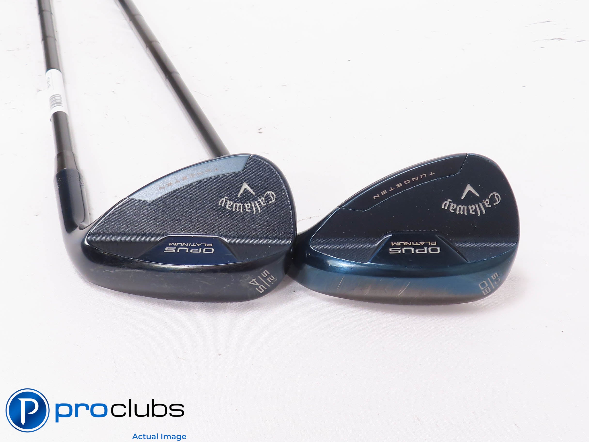 Nice Callaway OPUS Platinum Blue 54*,60* WEDGE SET - DG MID115 Wedge Flex 454603
