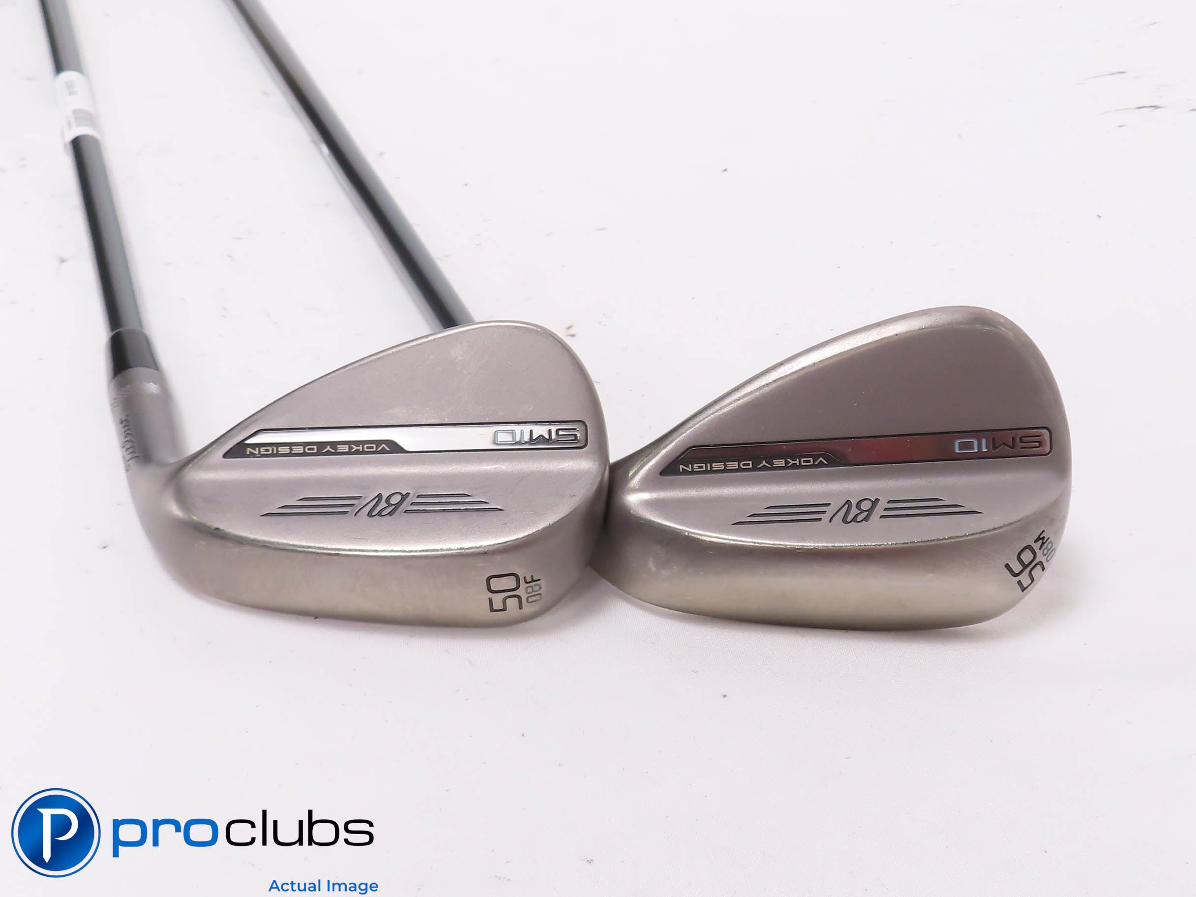 Nice Titleist Vokey SM10 Nickel 50*,56* WEDGE SET -MMT Regular Flex Graph 454635