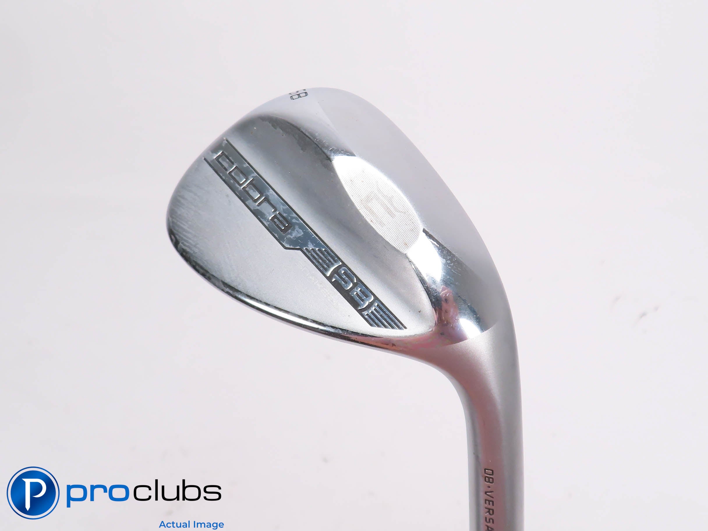 Nice Cobra '23 SB Chrome 58*(8*) WEDGE V-Grind - KBS 125 Stiff Flex Steel 454240