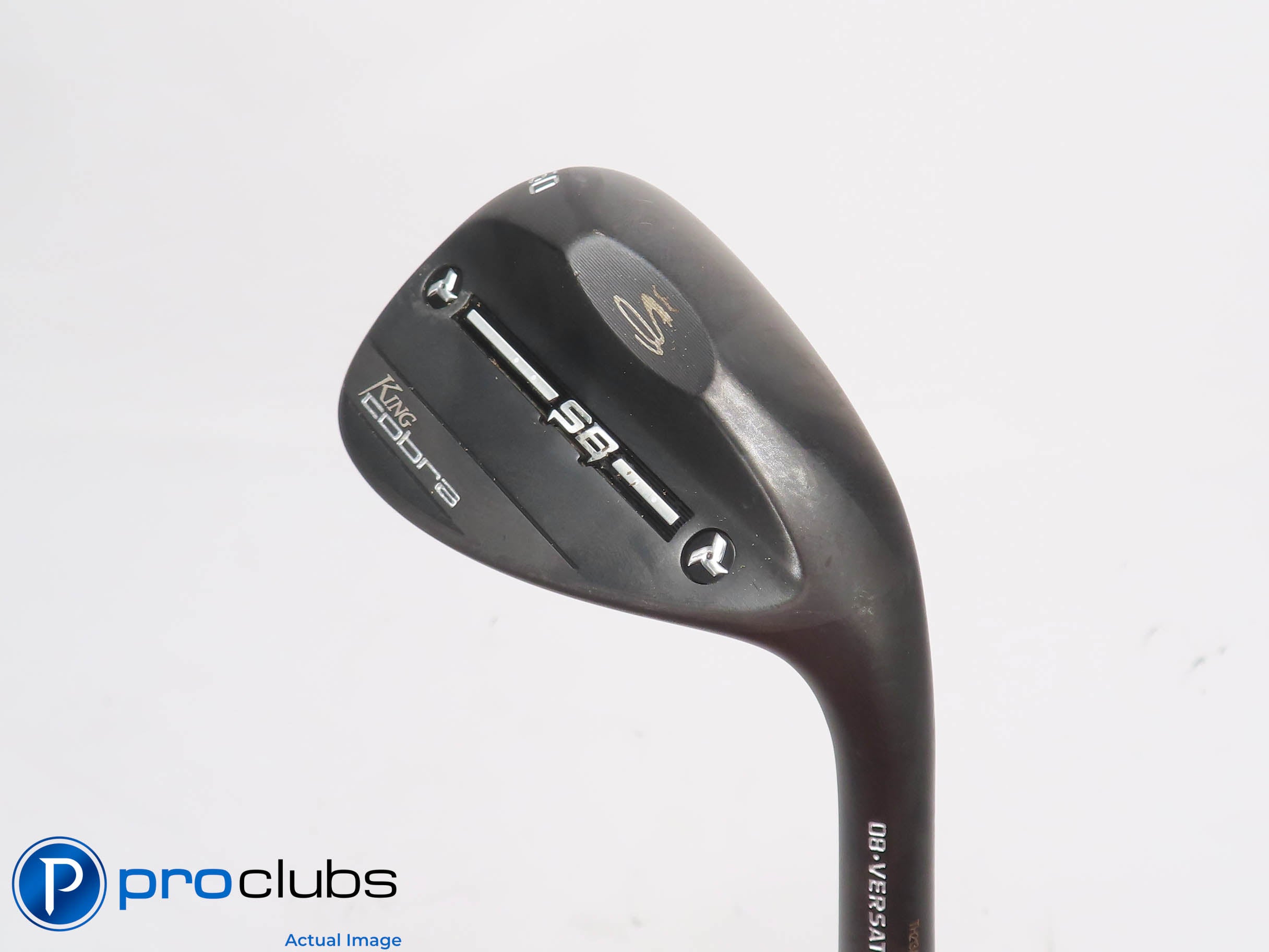 Nice Cobra '23 SB Black 50*(8*) WEDGE V-Grind - KBS 125 Stiff Flex Steel 454237