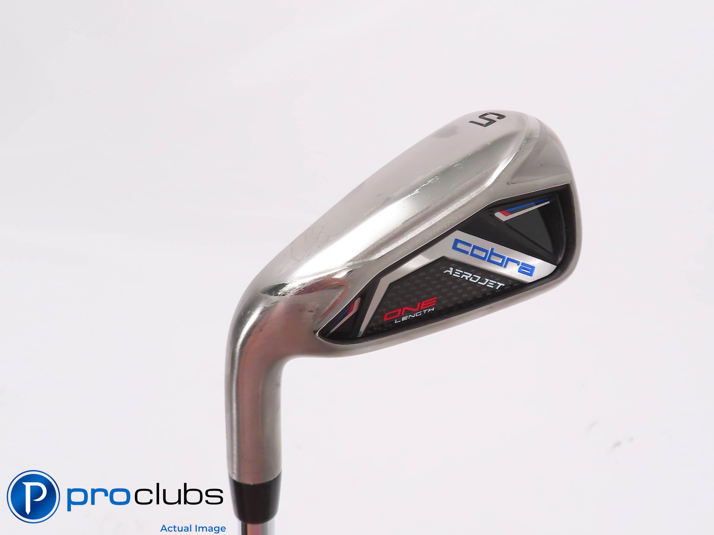 Mint Left Handed Cobra AEROJET ONE Length 21.5* 5 IRON Regular Flex Steel 454474