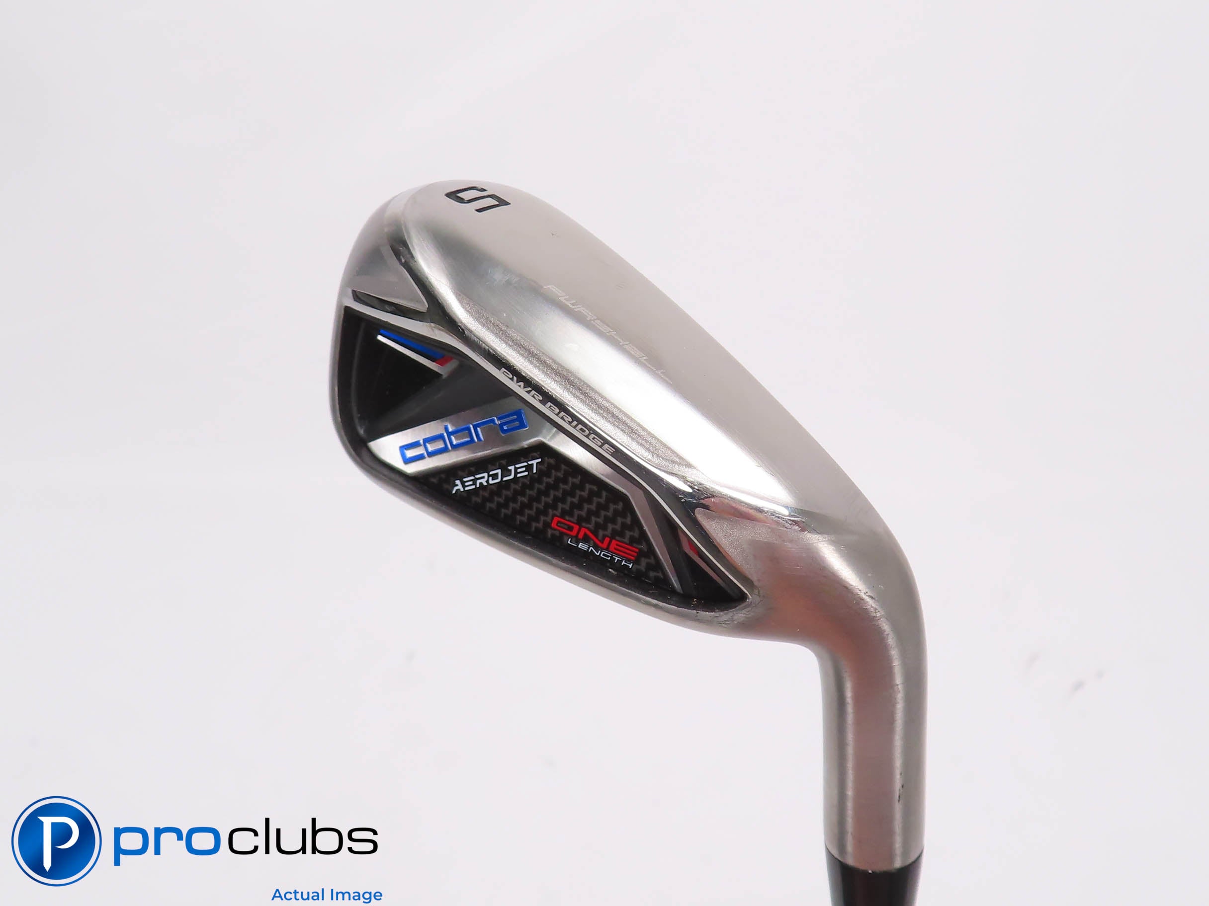 Mint Cobra AEROJET ONE Length 21.5* 5 IRON KBS Tour Lite Stiff Flex Steel 454296