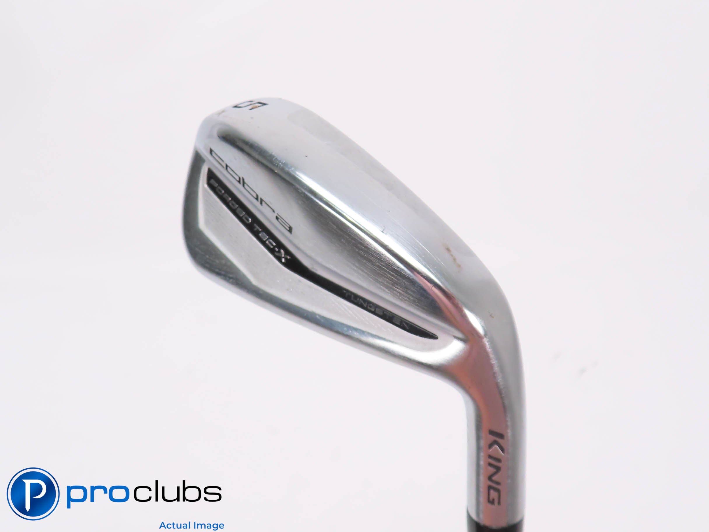 Nice Cobra '23 Forged Tec-X 21* 5 IRON - KBS TGI 75 Regular Flex Graphite 454399