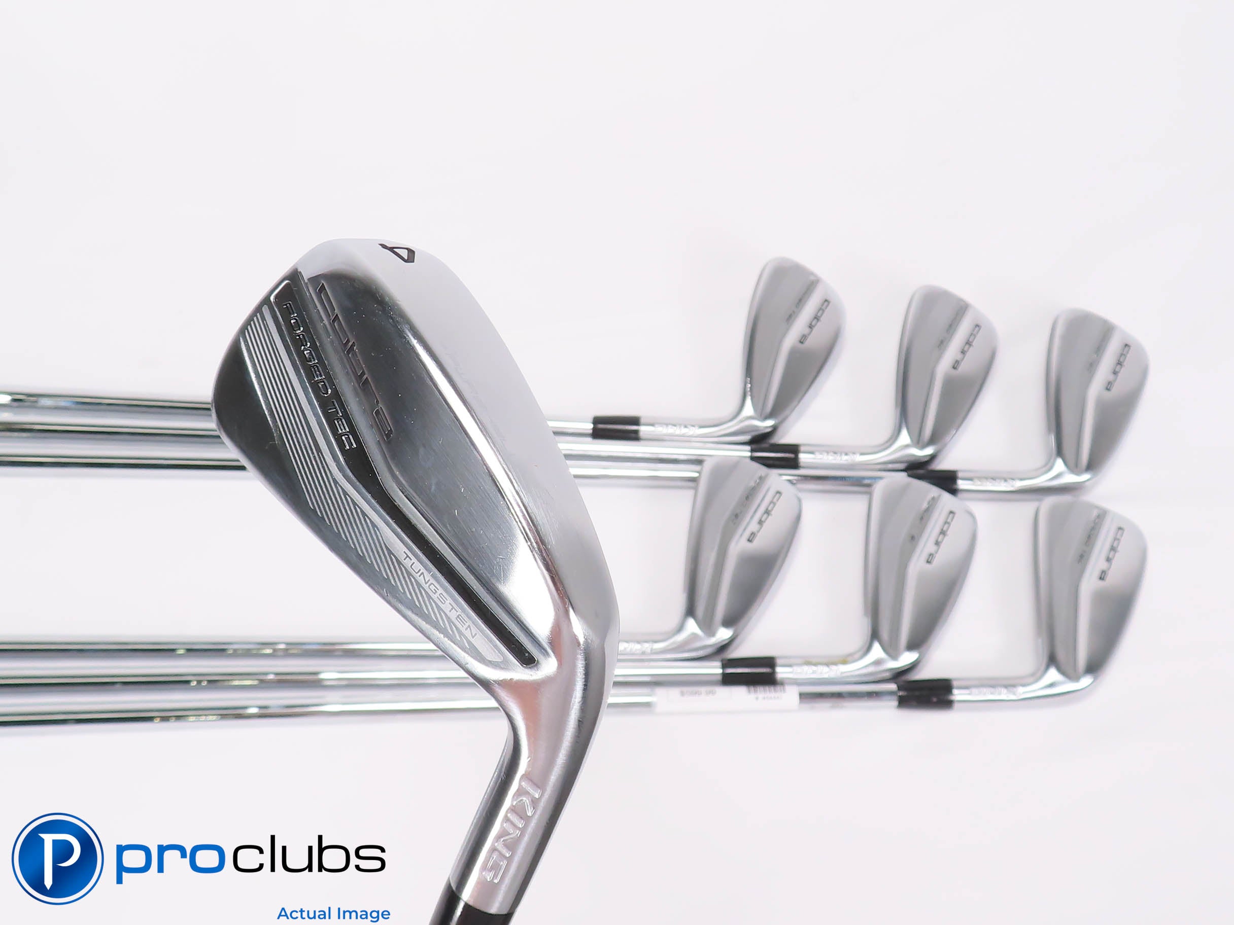 Nice Cobra KING Forged Tec 4-PW IRON SET - KBS $Taper Lite Stiff Flex 454442