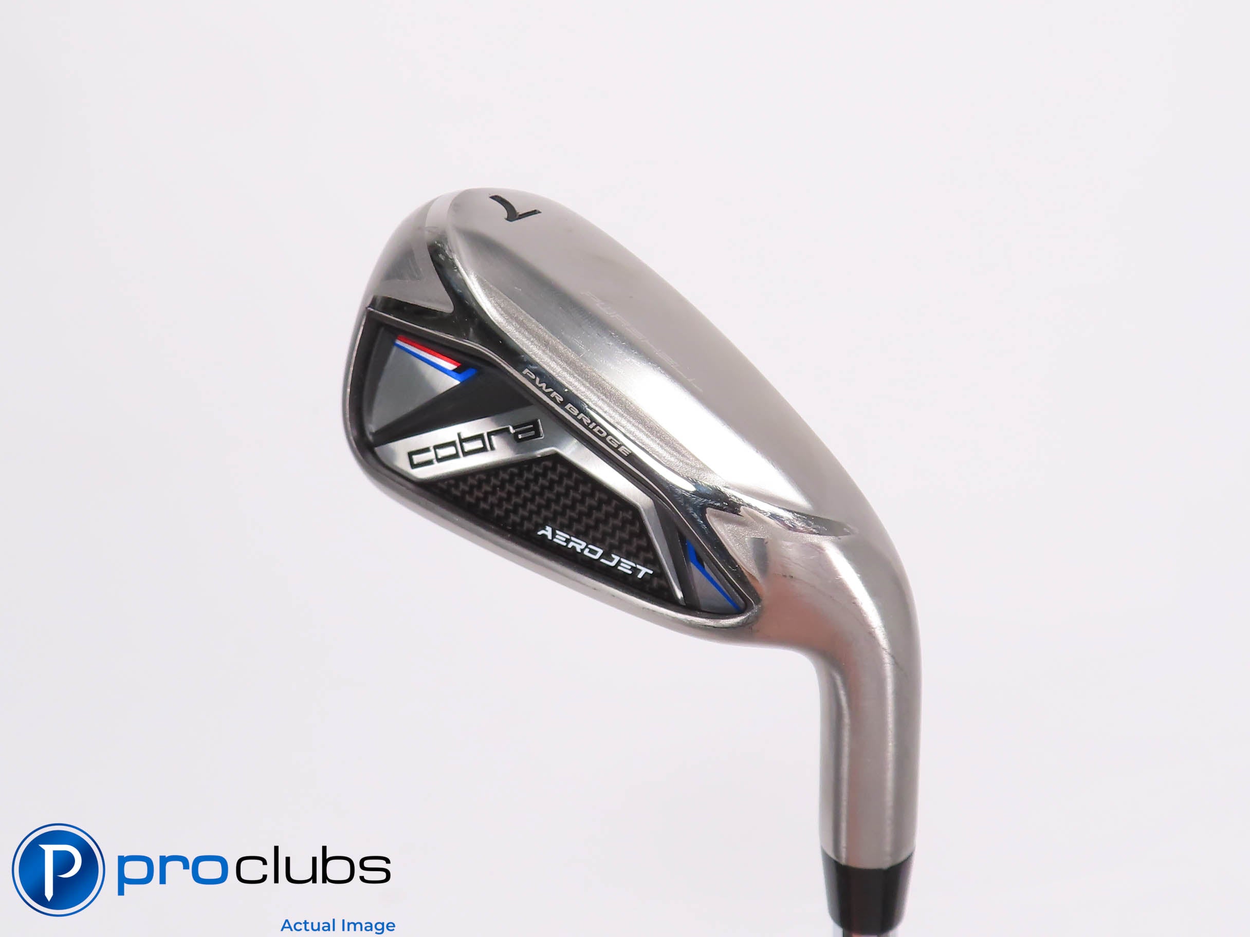 Mint! Cobra AEROJET 7 Iron - KBS Tour Lite Stiff Flex - 454291