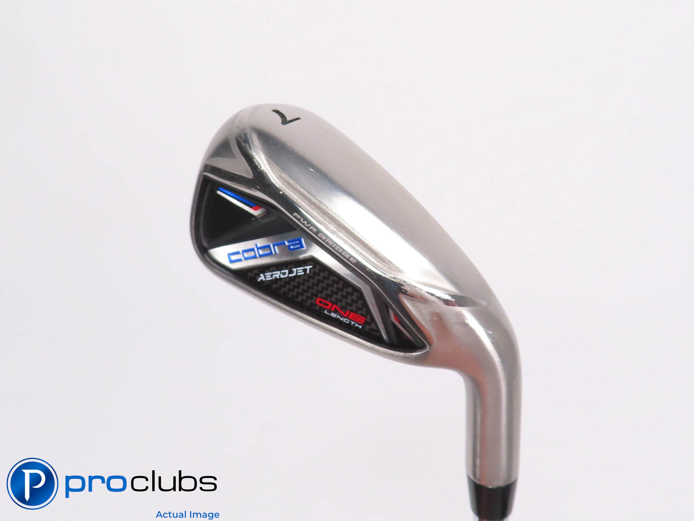 Mint! Cobra AEROJET ONE Length 7 Iron - KBS Tour Lite Stiff - 454299