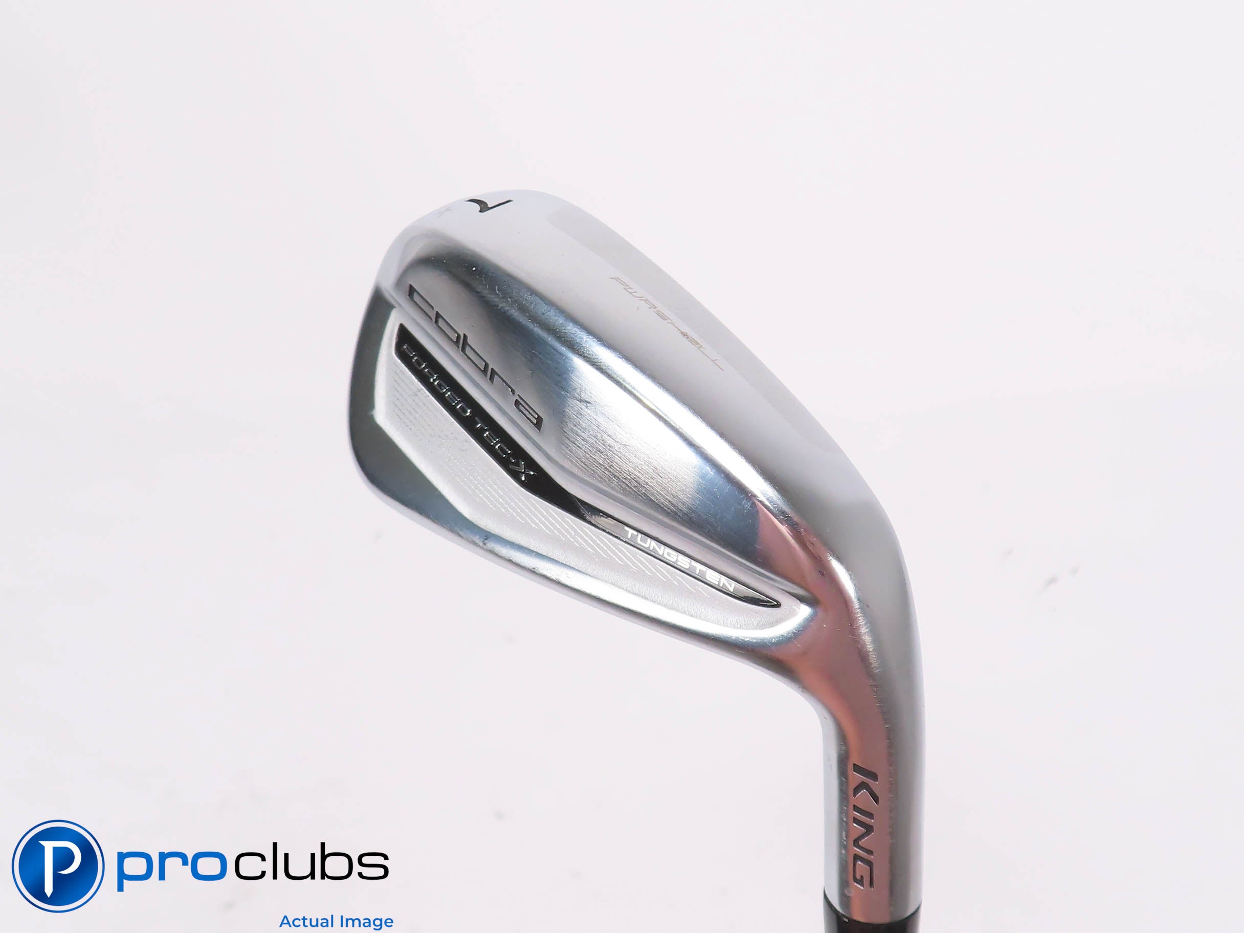 Mint! Cobra King Forged Tec-X Chrome 7 Iron - KBS TGI 75g Regular Flex - 454394