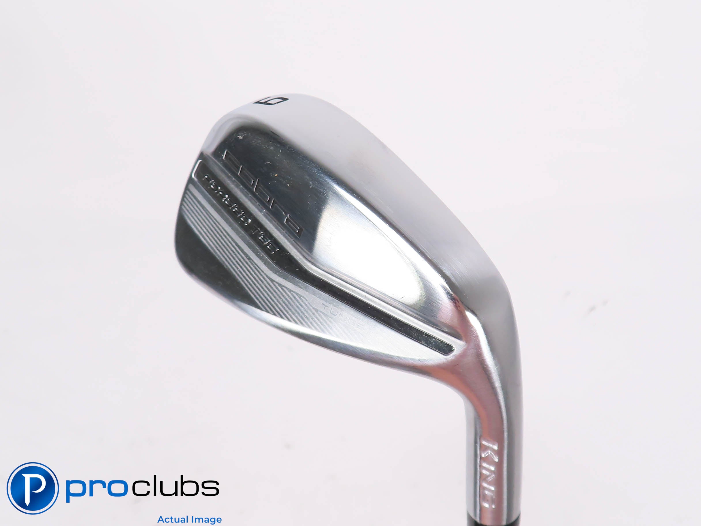 Mint! Cobra King Forged Tec Chrome 9 Iron - KBS $Taper Lite Stiff Flex #454386