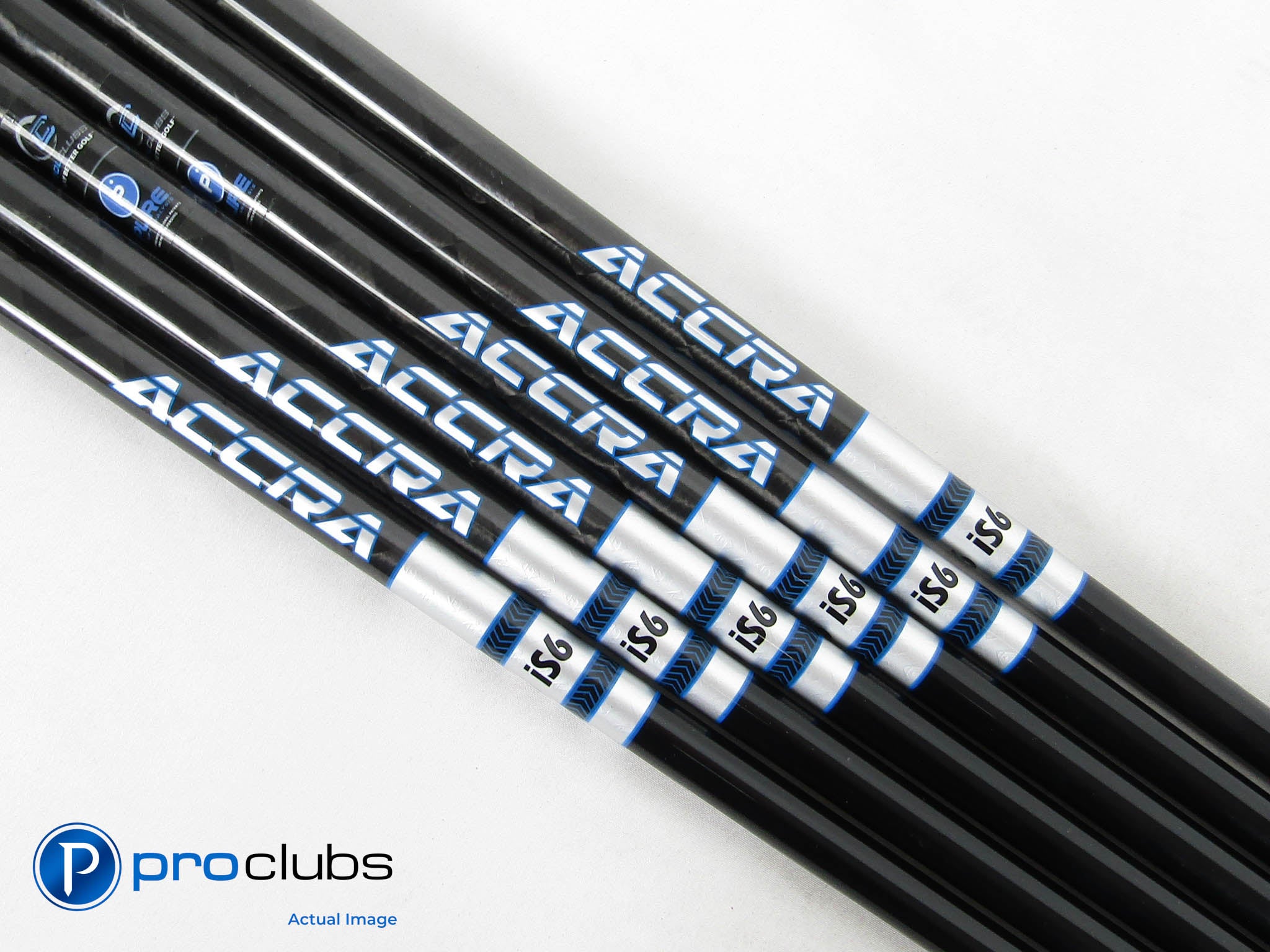 ACCRA iSeries IS6 Regular Flex Graphite Iron Shaft Set (5-PW) .355" #452079