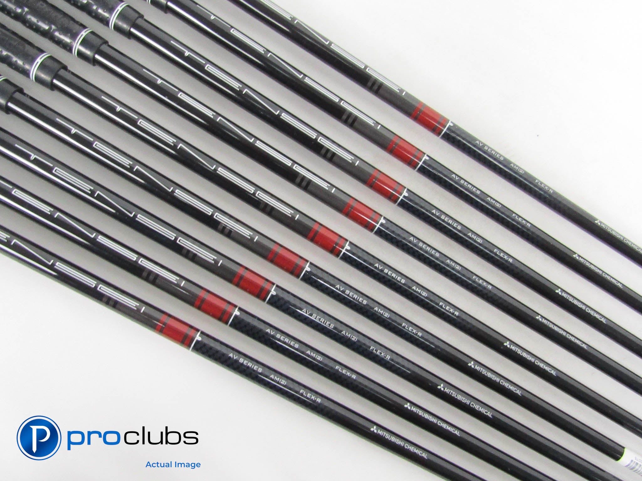 9pc Tensei AV Series Red AM (2) Regular Iron Shaft Set (5-PW, W, W, W) #452075