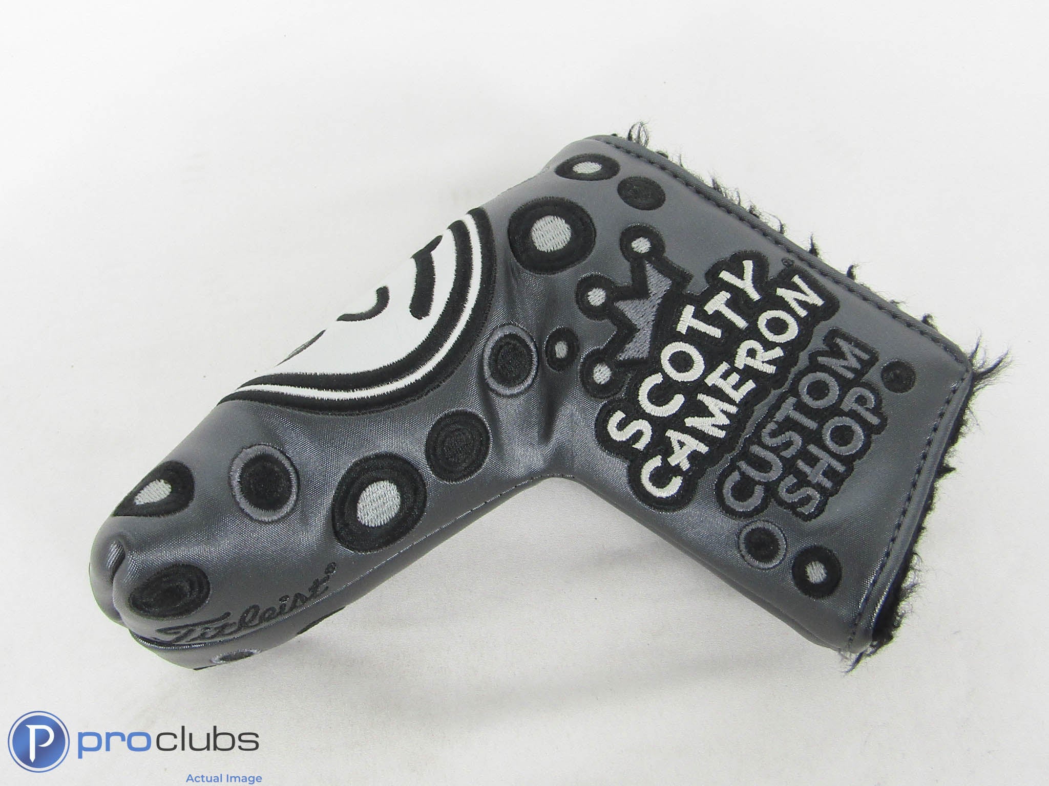 Rare! Scotty Cameron Custom Shop Gray/Gray Jackpot Johnny Blade Headcover-454562