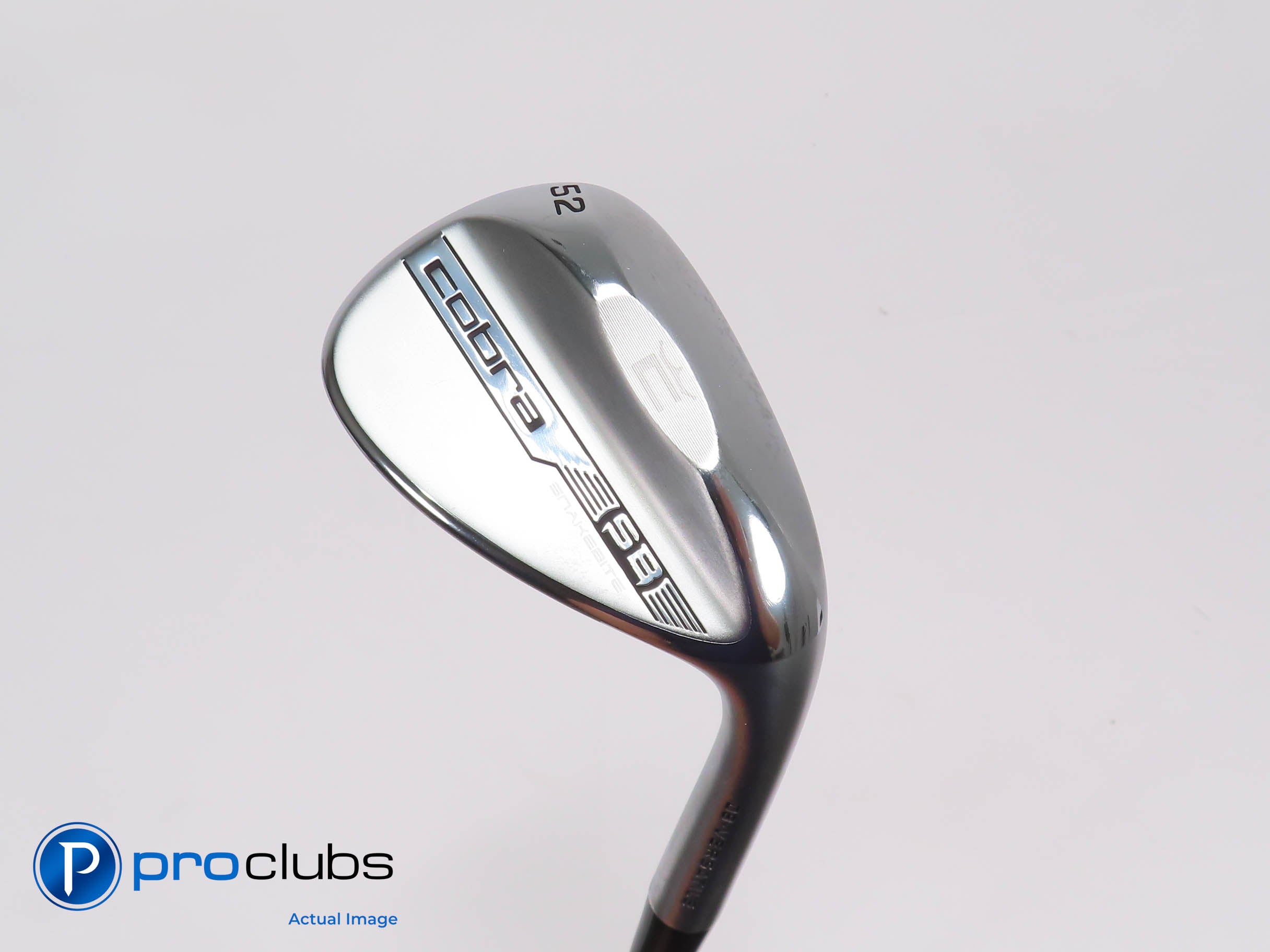 Nice Cobra '23 SB Chrome 52*(8*) WEDGE V-Grind - KBS 125 Stiff Flex Steel 454229