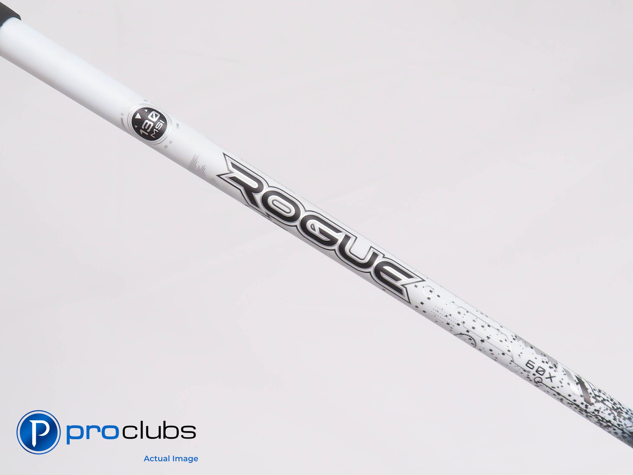 Aldila Rogue White 130 MSI 60 X-Flex Driver Shaft w/ Callaway Tip #453651