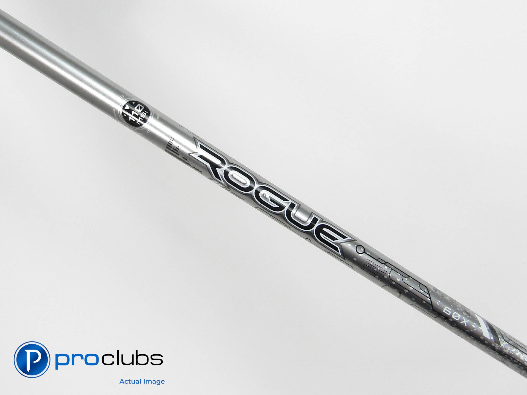 ALDILA ROGUE Silver 110 MSI 60 X-Flex Driver Shaft w/ TaylorMade Tip #441572