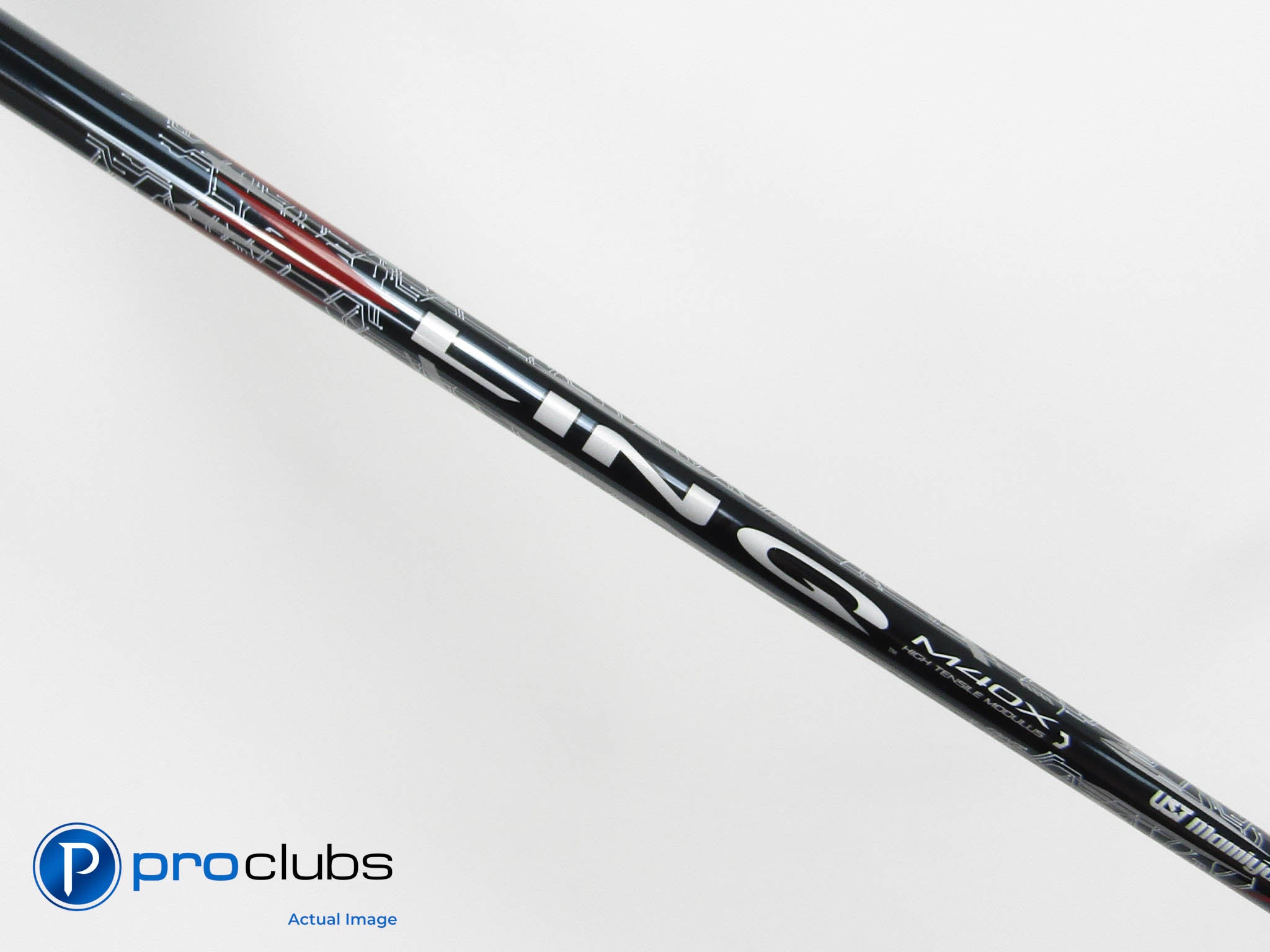 UST Mamiya LIN-Q M40X Red 5F4 Stiff Flex Driver Shaft w/ Wilson Tip #450497