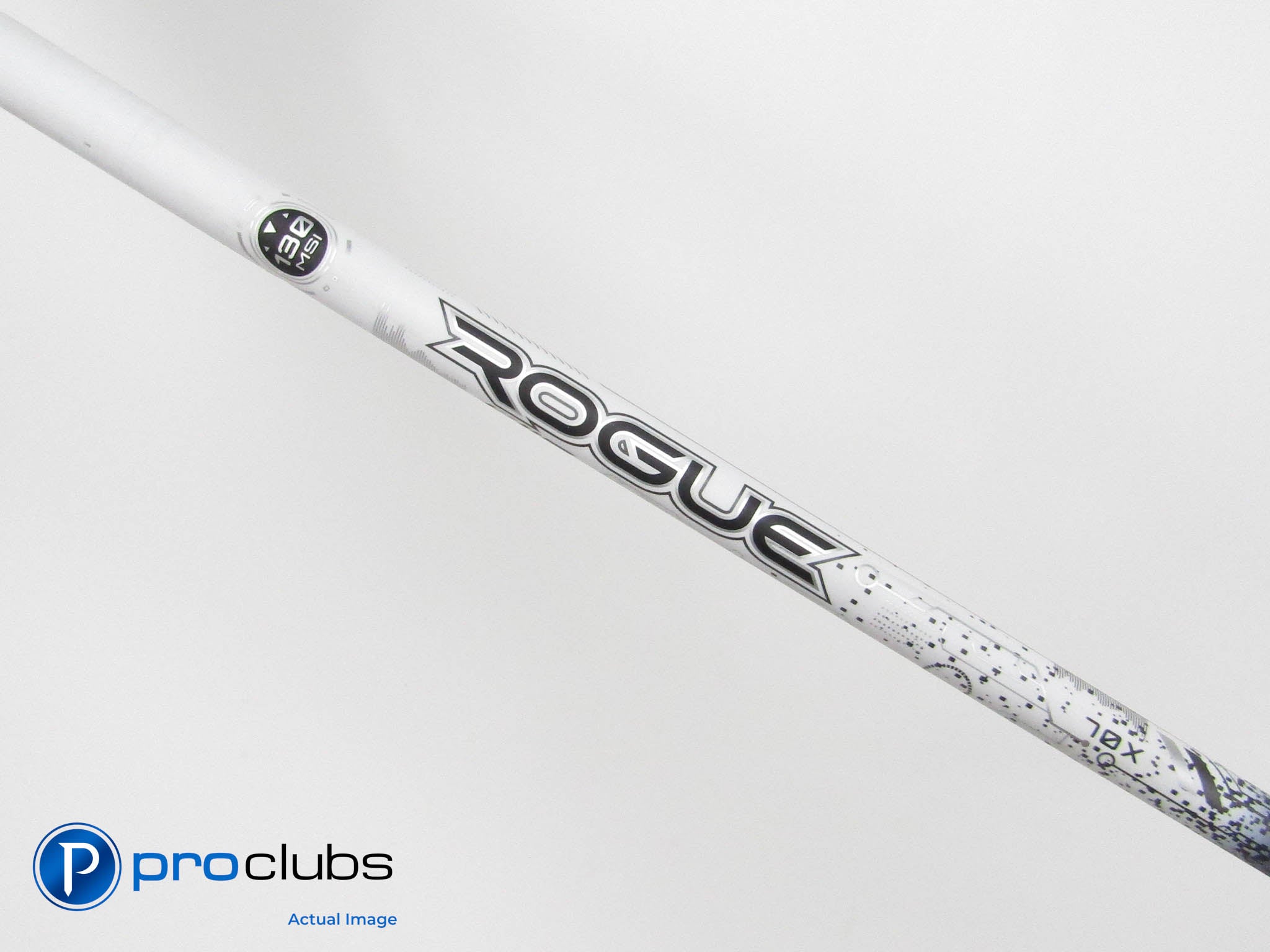 ALDILA ROGUE White 130 MSI 70 X-Flex Driver Shaft w/ Ping G430 Tip #445851