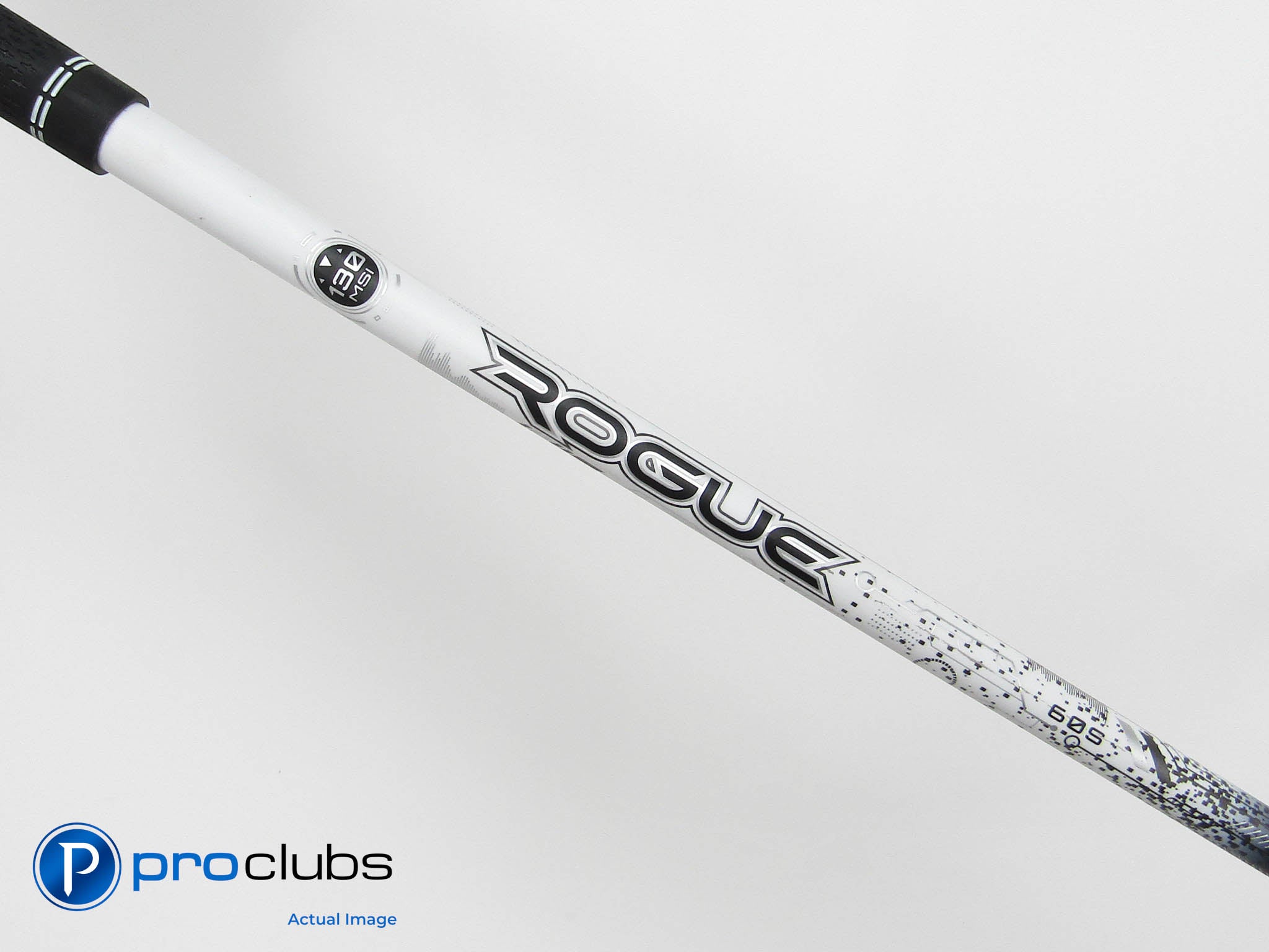 Aldila Rogue White 130 MSI 60 Stiff Flex Driver Shaft w/ Srixon Tip #441551