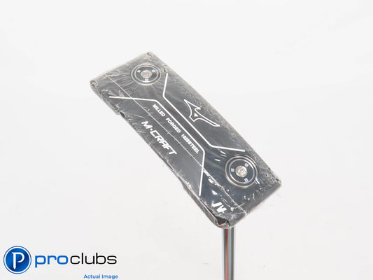 New! Mizuno M-Craft Type 4 Black Ion 34" Putter - Lamkin Deep Etched - 412641