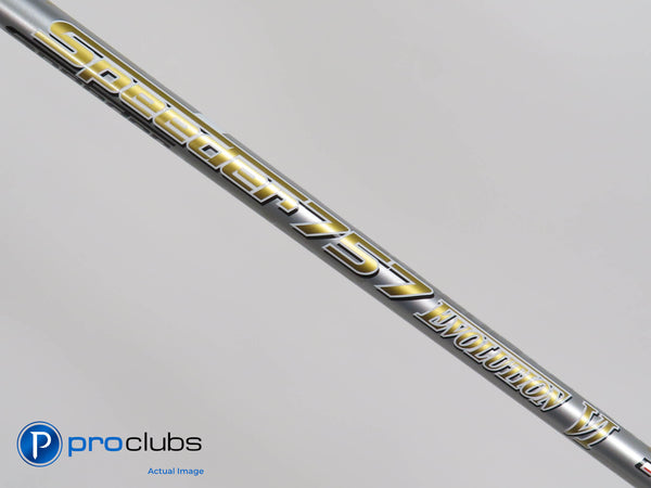 Fujikura Speeder Evolution Ⅵ 757 S FUJIKURA SPEEDER EVOLUTION VI WOOD SHAFTS – Golf Shafts America