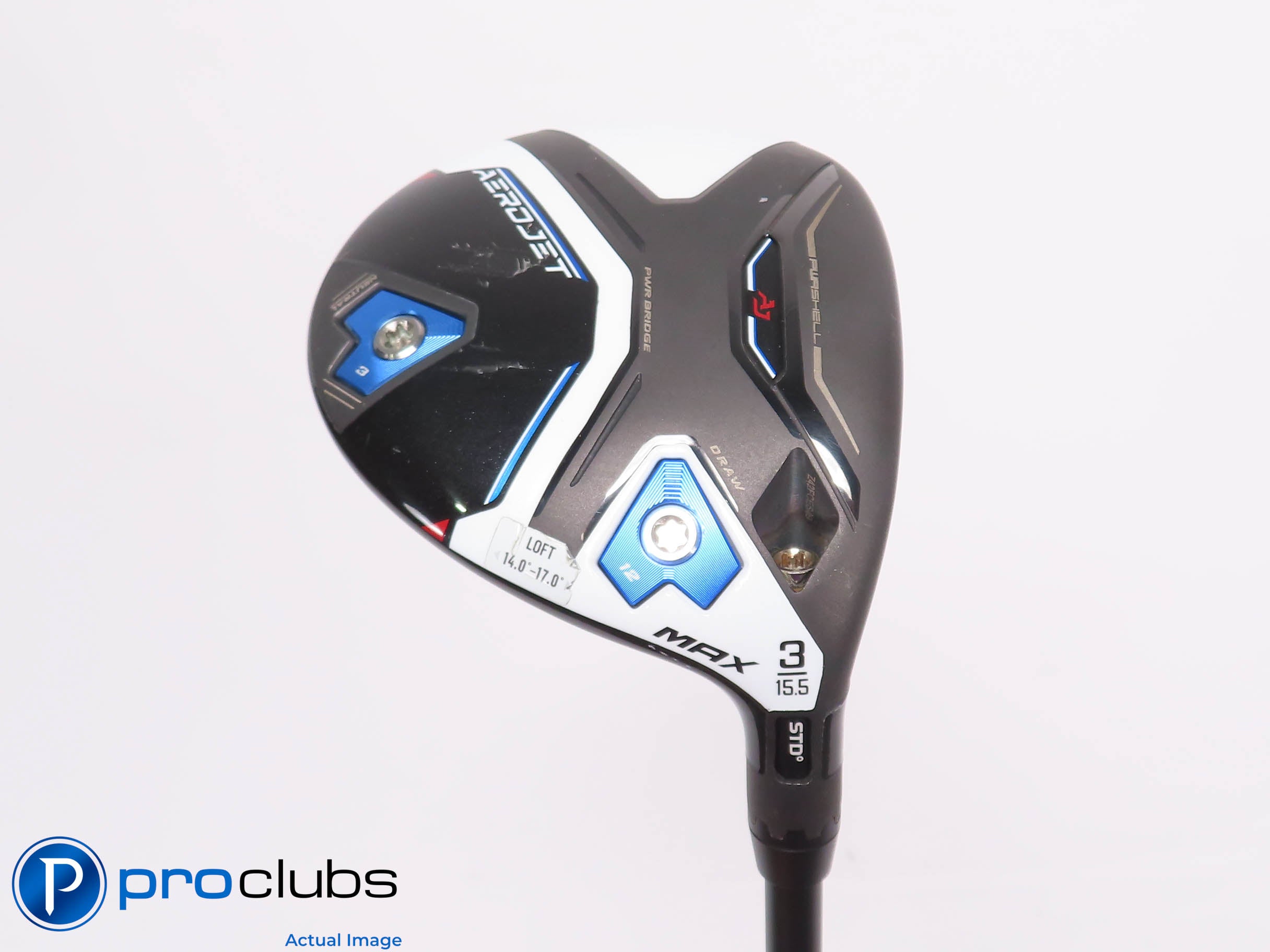 Cobra AEROJET MAX 15.5* 3 WOOD - UST Mamiya Helium Black 5F3 Regular Flex 453094