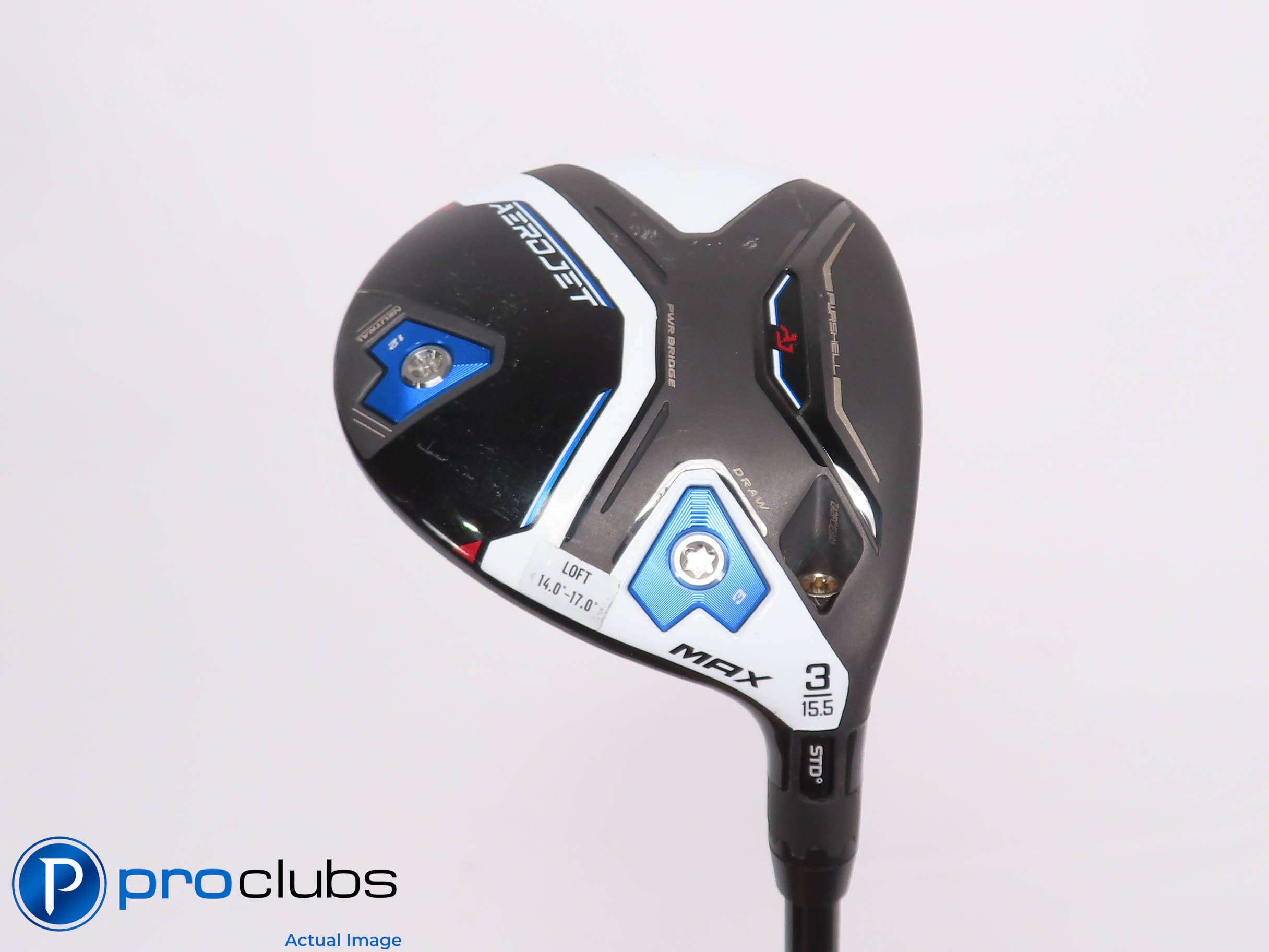 Cobra AEROJET MAX 15.5* 3 WOOD - Mitsubishi Kai'li Red 50 Stiff Flex 453104