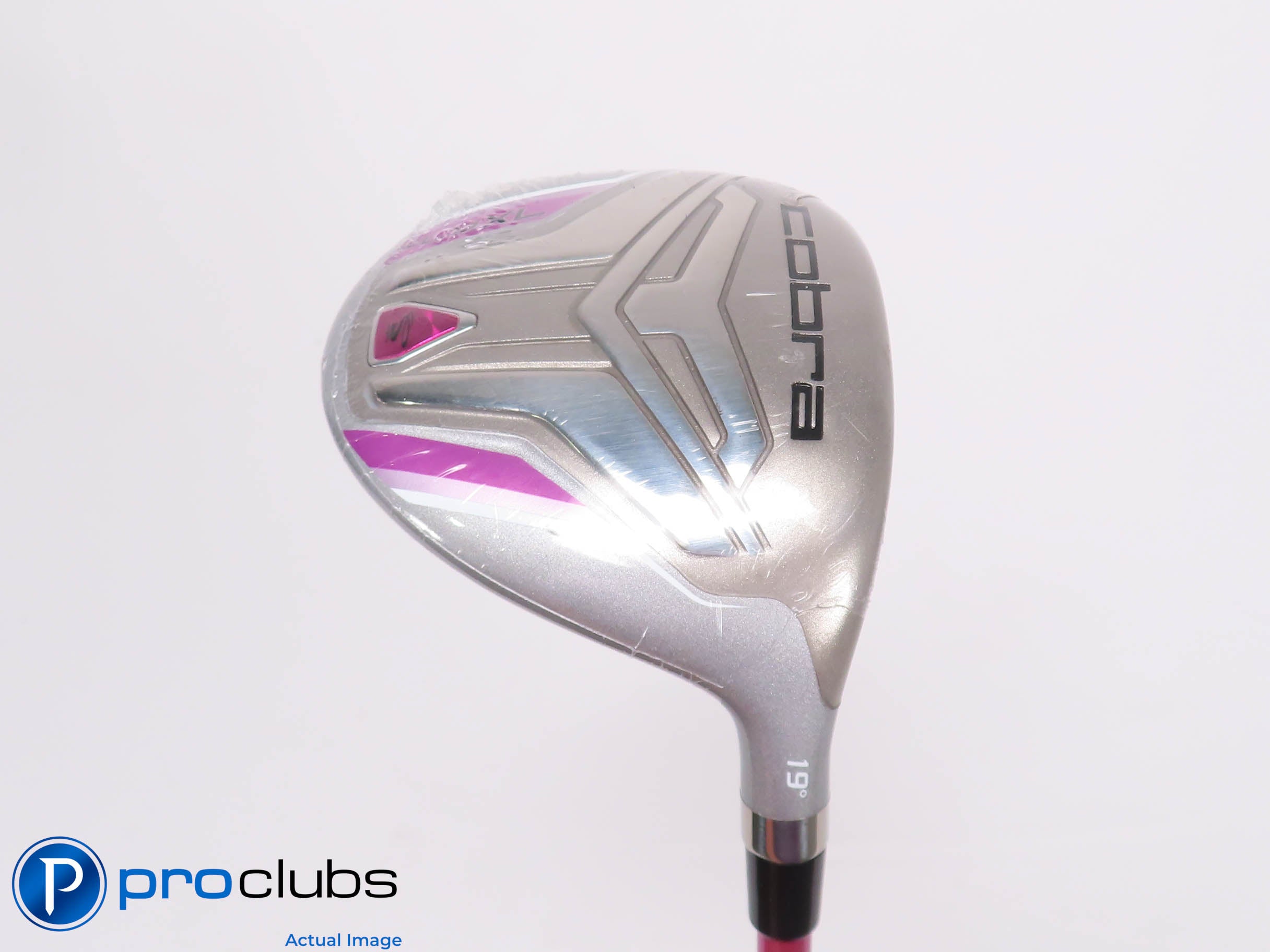 NEW Ladies Cobra '2021 FLY XL 19* 5 WOOD - Aldila NV Pink 55 Ladies Flex 454894
