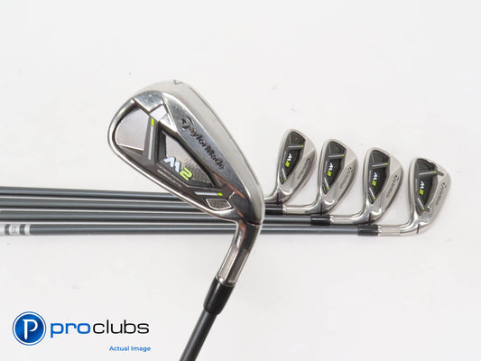 TaylorMade '17 M2 7-PW,AW IRON SET - Accra 50 Senior Flex Graphite -3/4" 412600