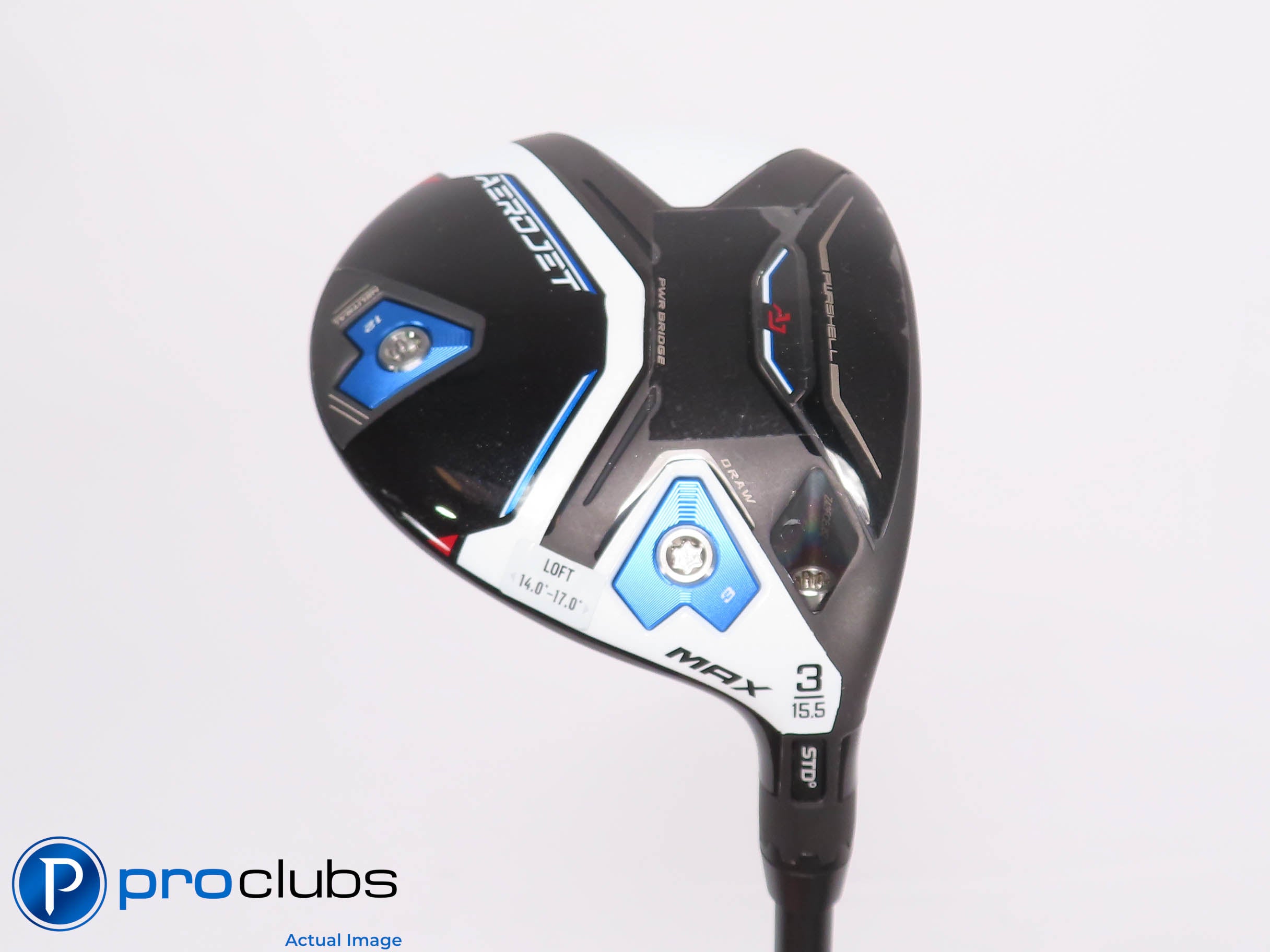 Cobra AEROJET MAX 15.5* 3 WOOD - UST Mamiya Helium Black 5F3 Regular Flex 453569