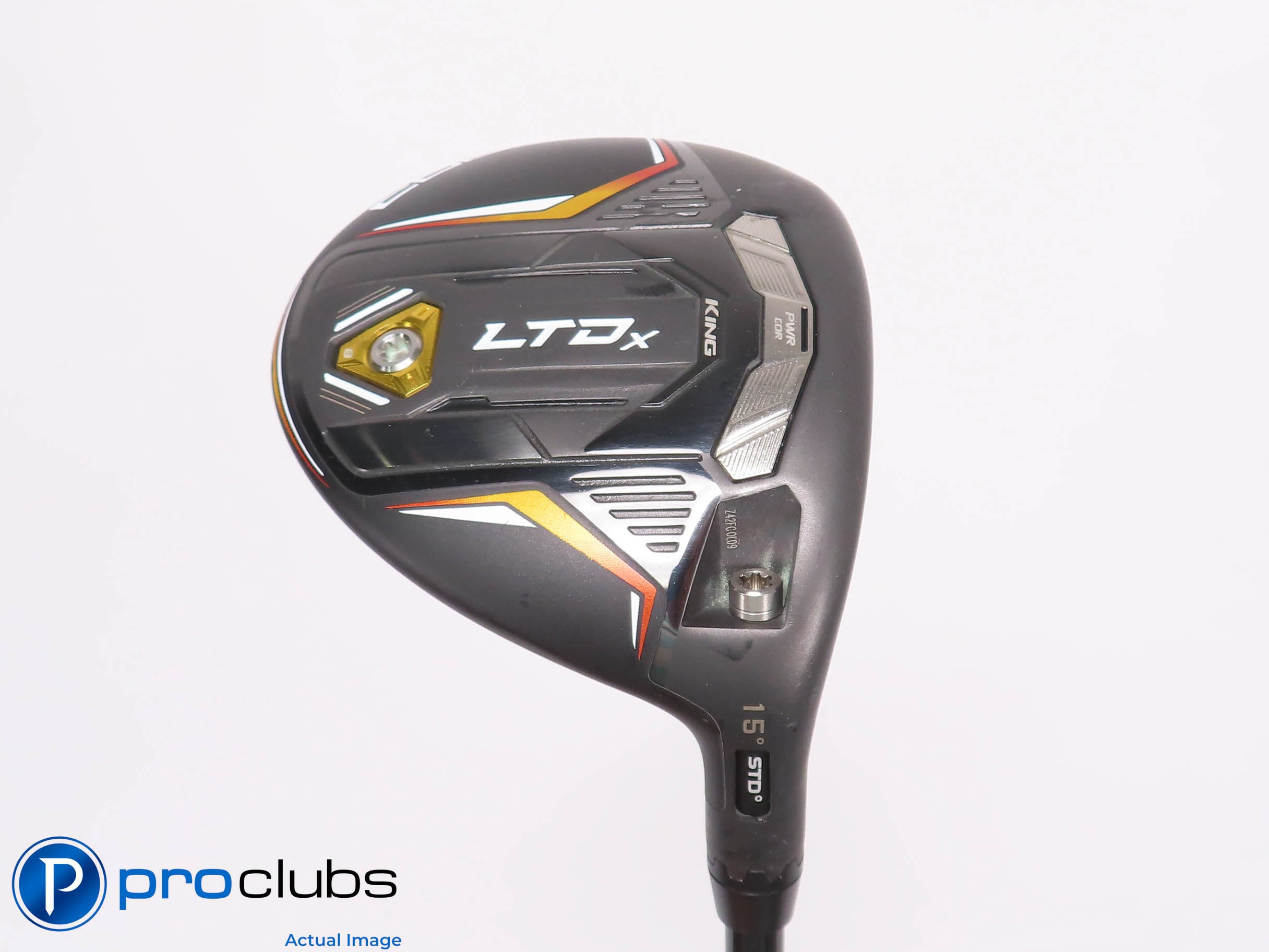 Cobra KING LTDx 15* 3 WOOD Blk/Gld- Mitsubishi Kai'li White 70 Stiff Flex 453563