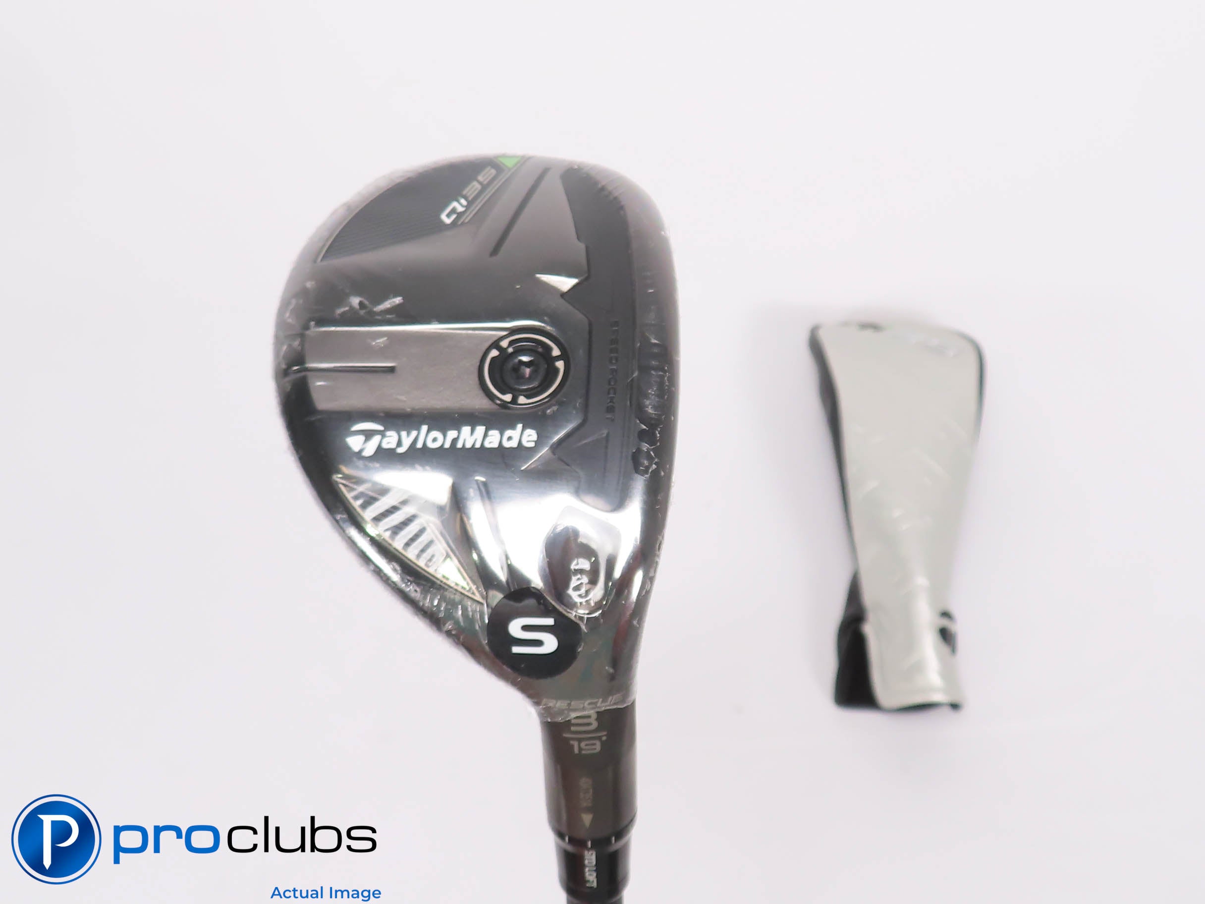 NEW TaylorMade '25 Qi35 19* 3 HYBRID w/Cover Ventus Blue 7S Stiff Flex 454918