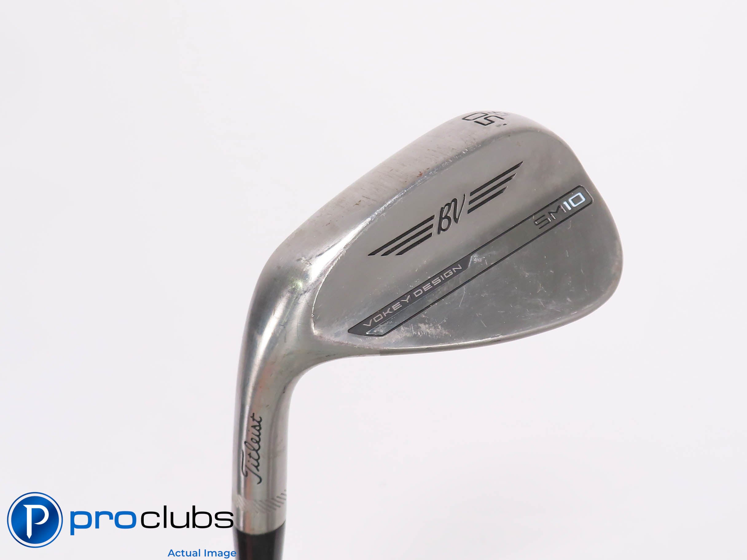 Left Handed Titleist Vokey SM10 RAW 50*(12*) Wedge F-Grind - Rifle Stiff #454947