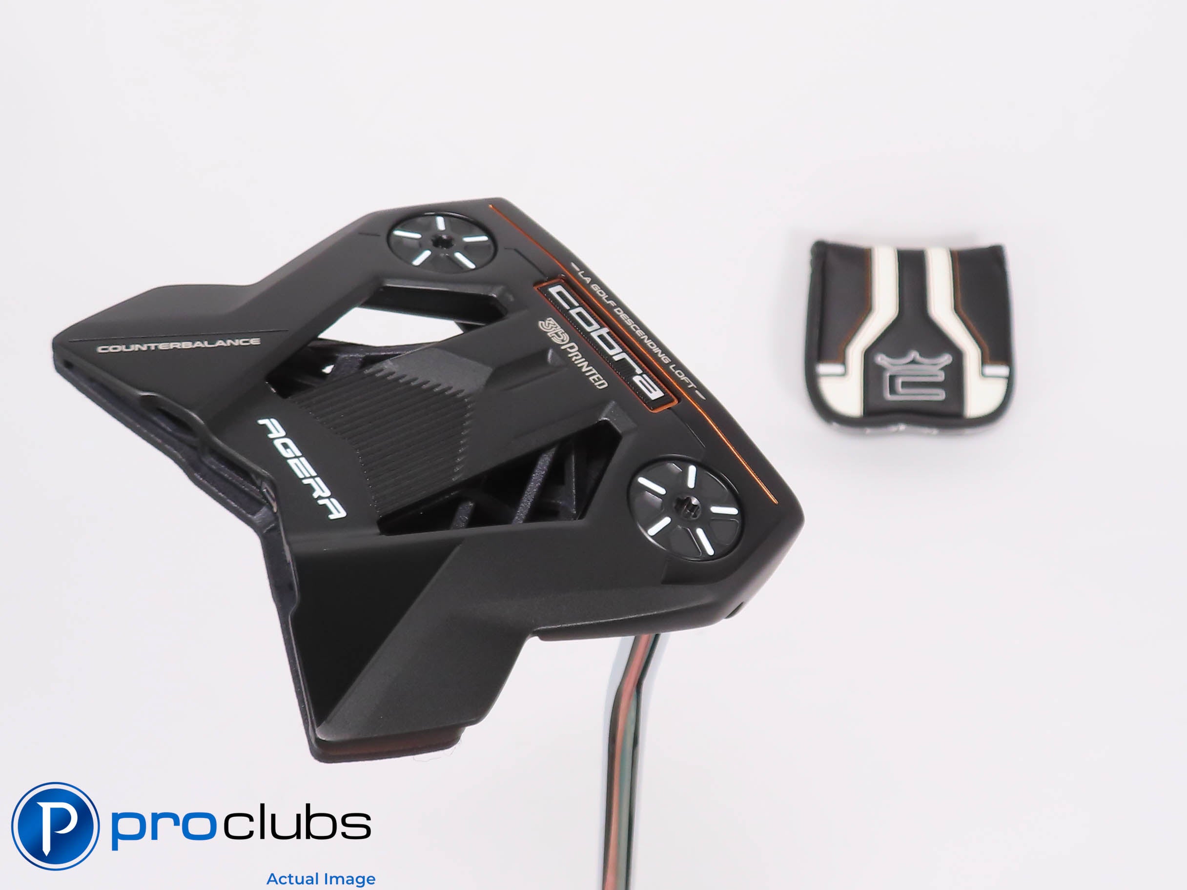 Mint! Cobra 2024 KING 3D Printed AGERA 38" PUTTER w/Cover - 454993