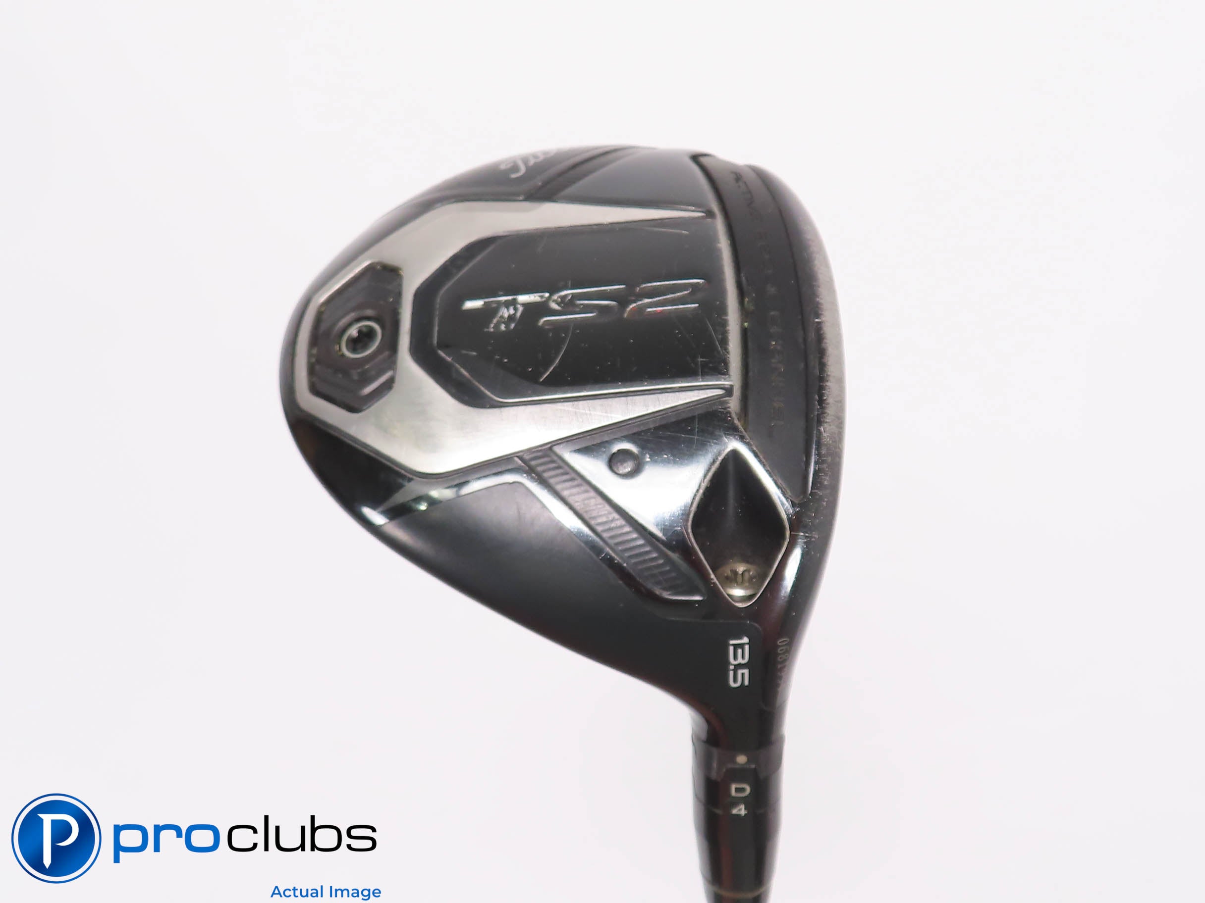 Titleist TS2 13.5* 3 Wood - Hand Crafted HZRDUS Yellow 76g 6.5 X-Flex #454904